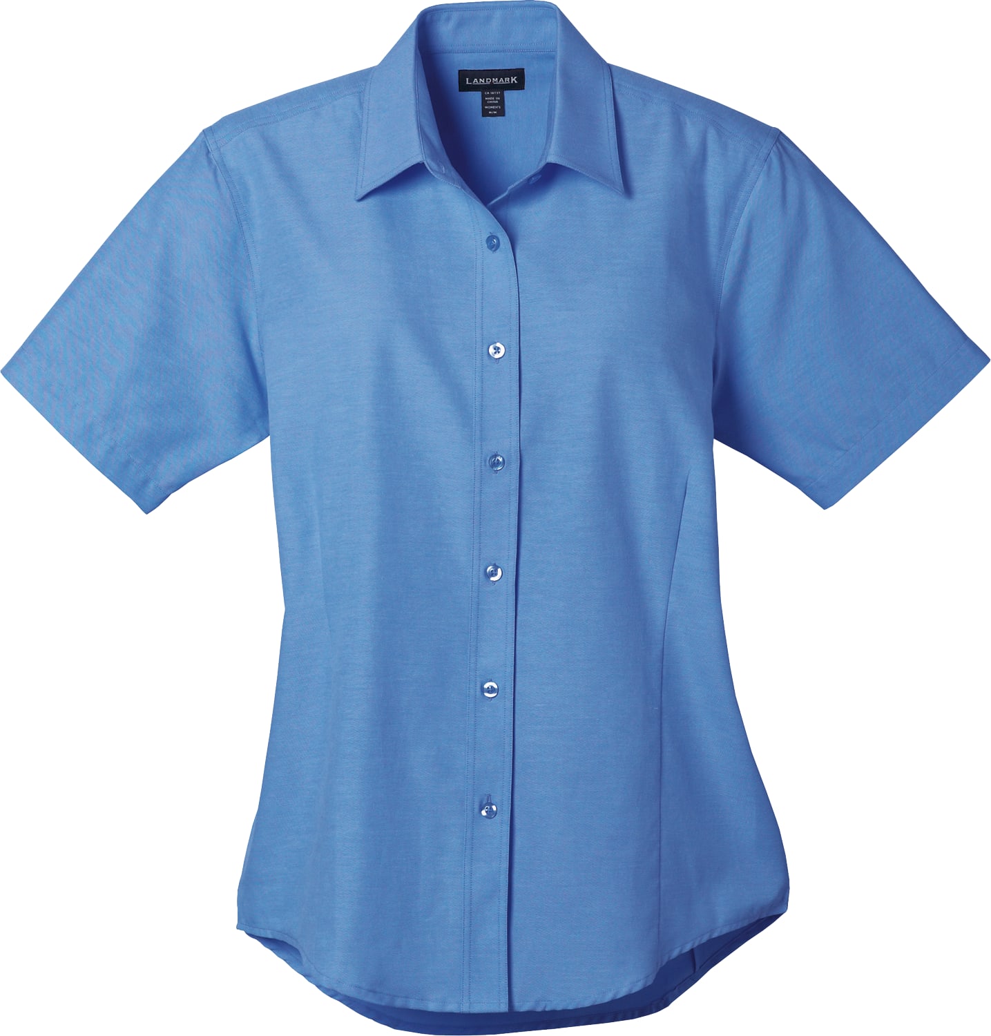 Picture of Women's LAMBERT Oxford Short Sleeve Button Up Shirt