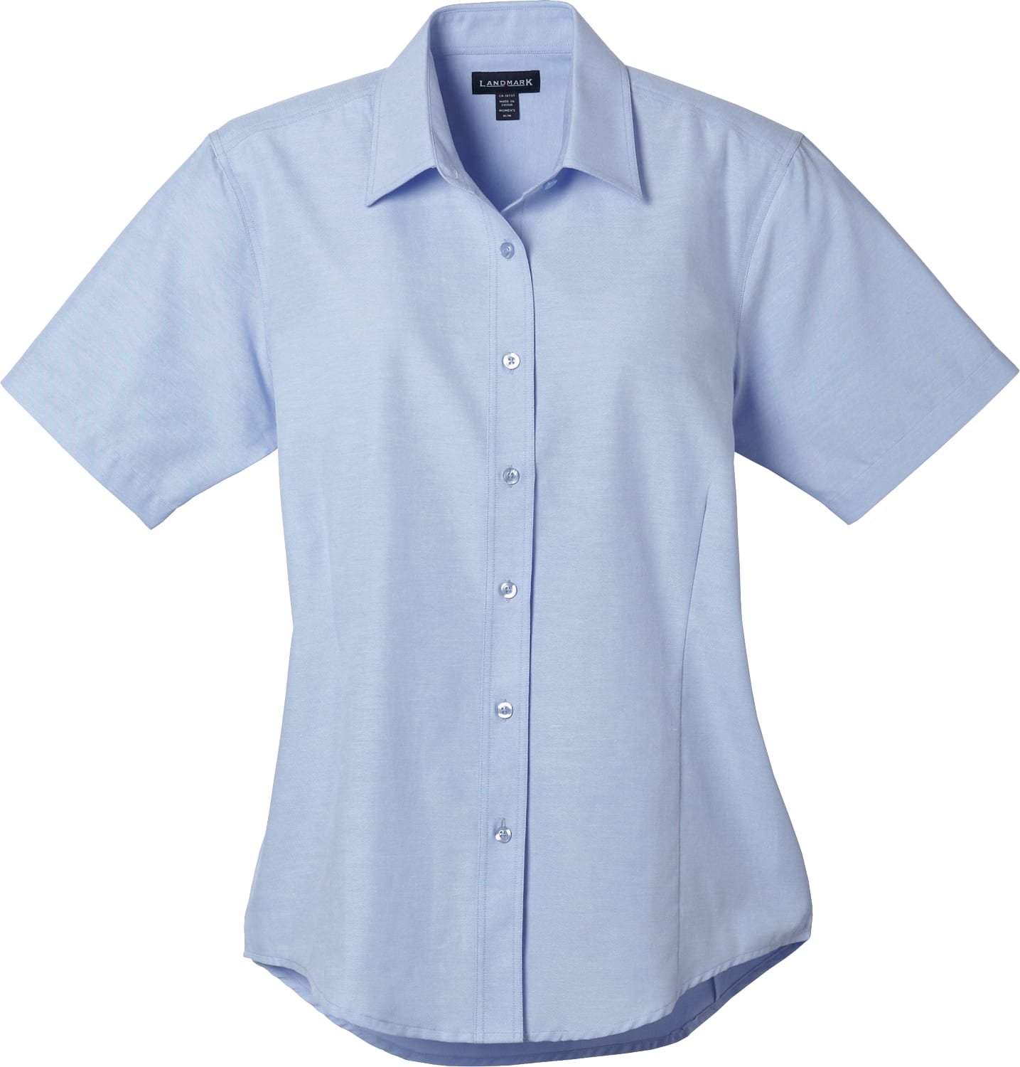 Picture of Women's LAMBERT Oxford Short Sleeve Button Up Shirt