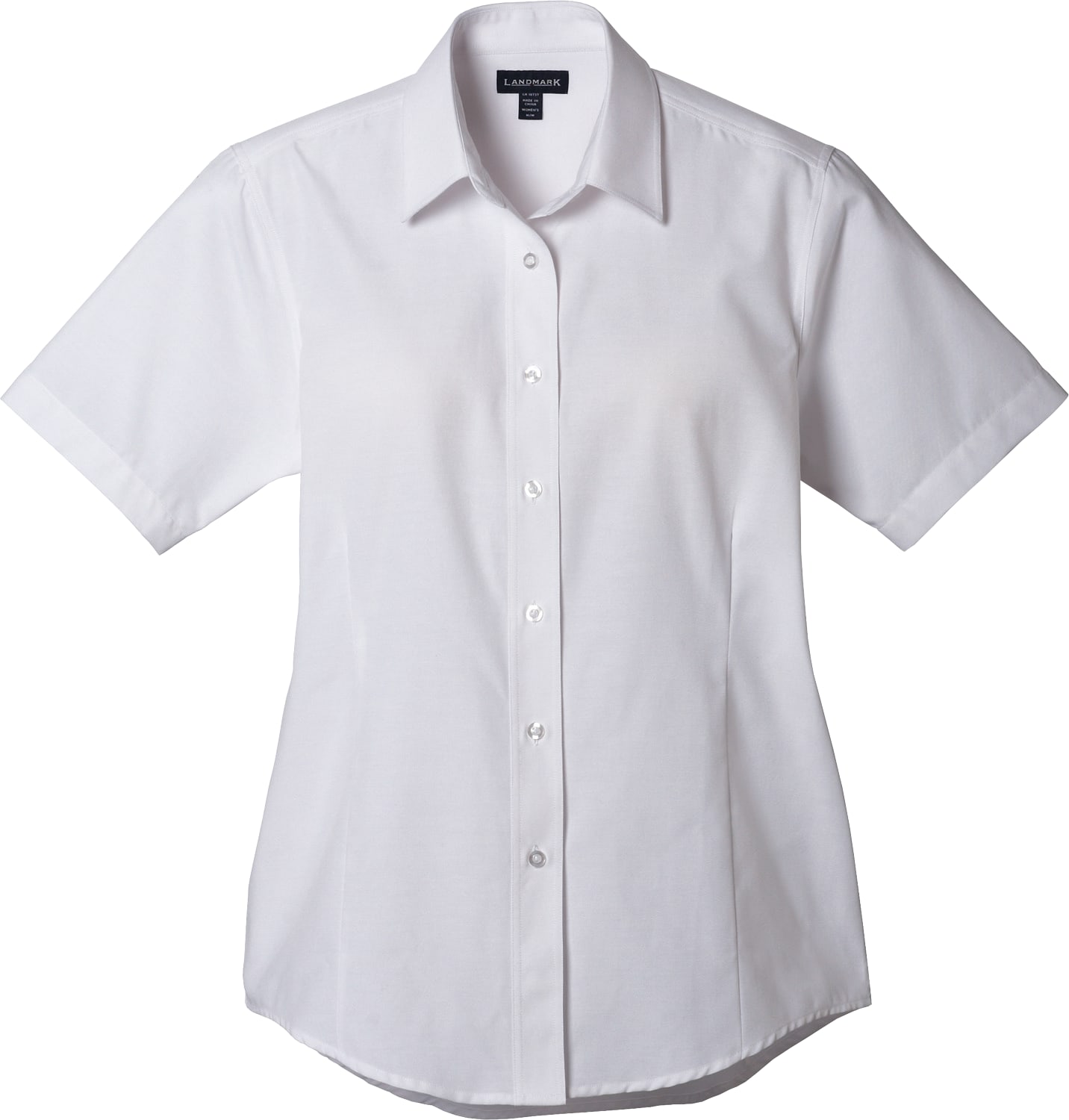 Picture of Women's LAMBERT Oxford Short Sleeve Button Up Shirt