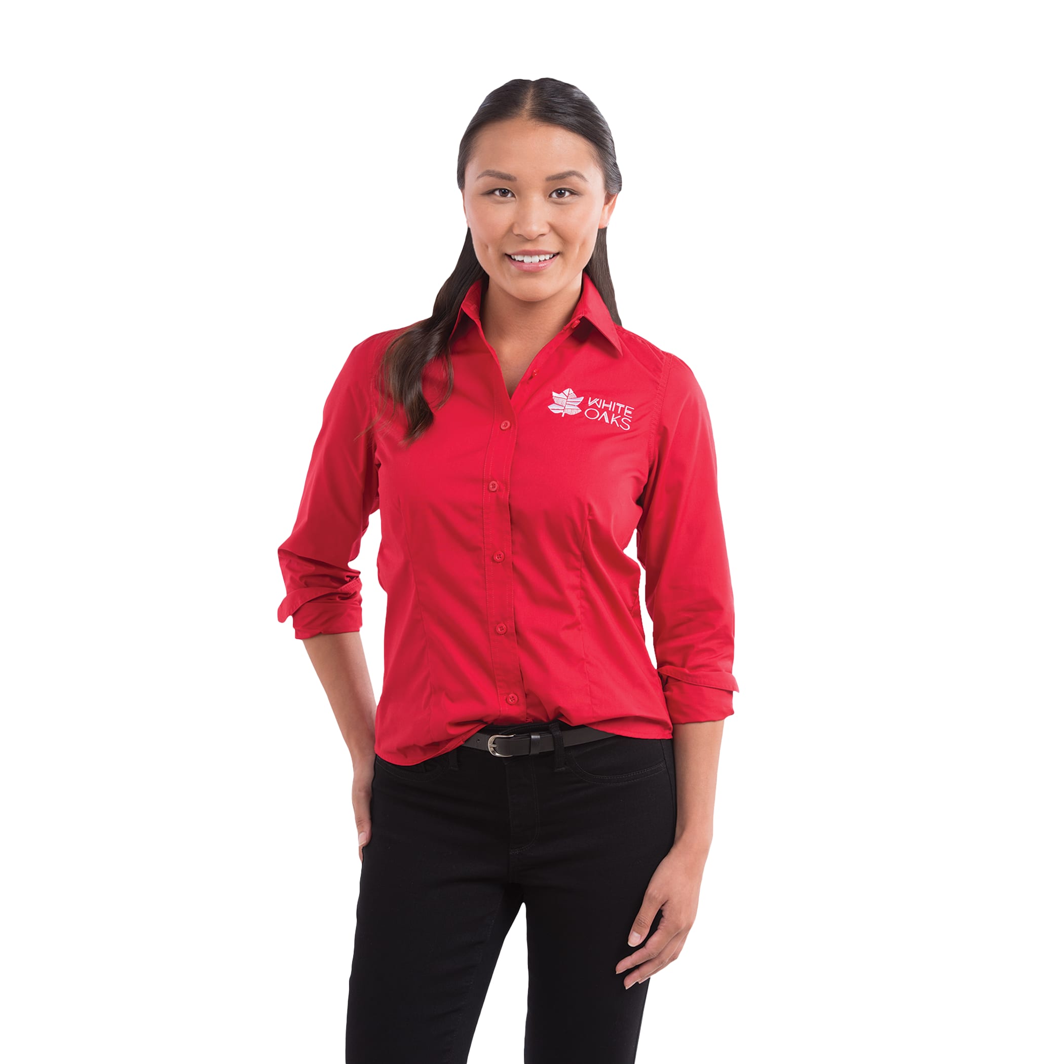 Picture of Women's PRESTON Long Sleeve Button Up Shirt