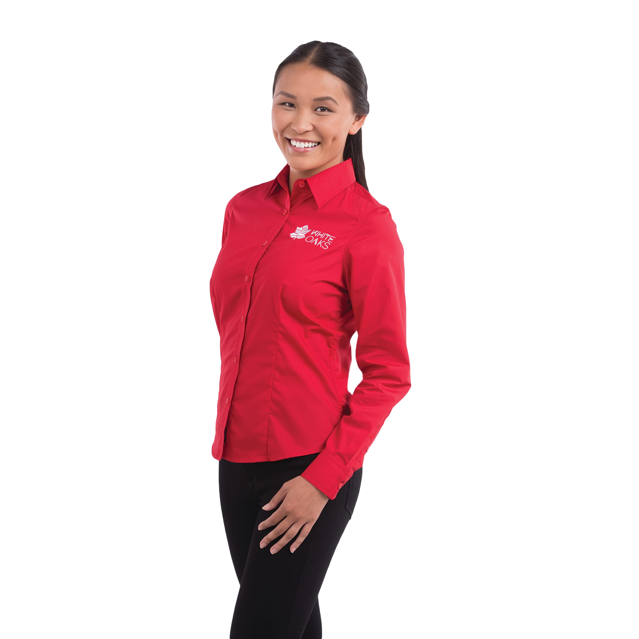 Picture of Women's PRESTON Long Sleeve Button Up Shirt