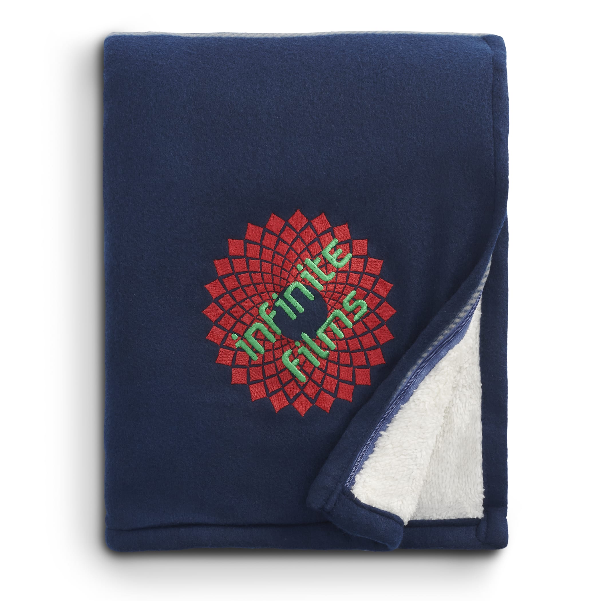 Picture of Plaid Fleece Sherpa Blanket