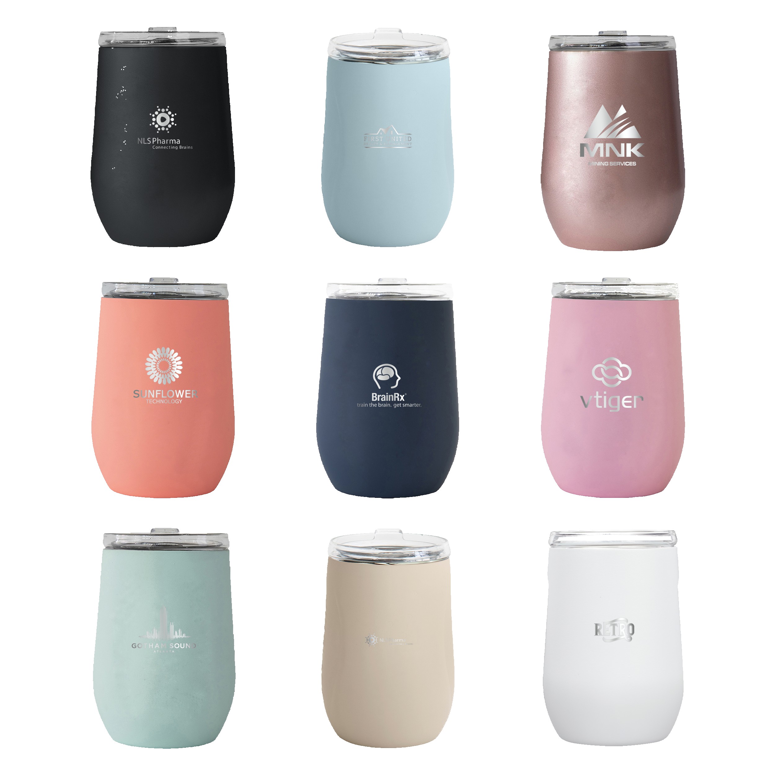 Picture of Vinglacé® 10 Oz. Stemless Wine Tumbler, Laser, Standard