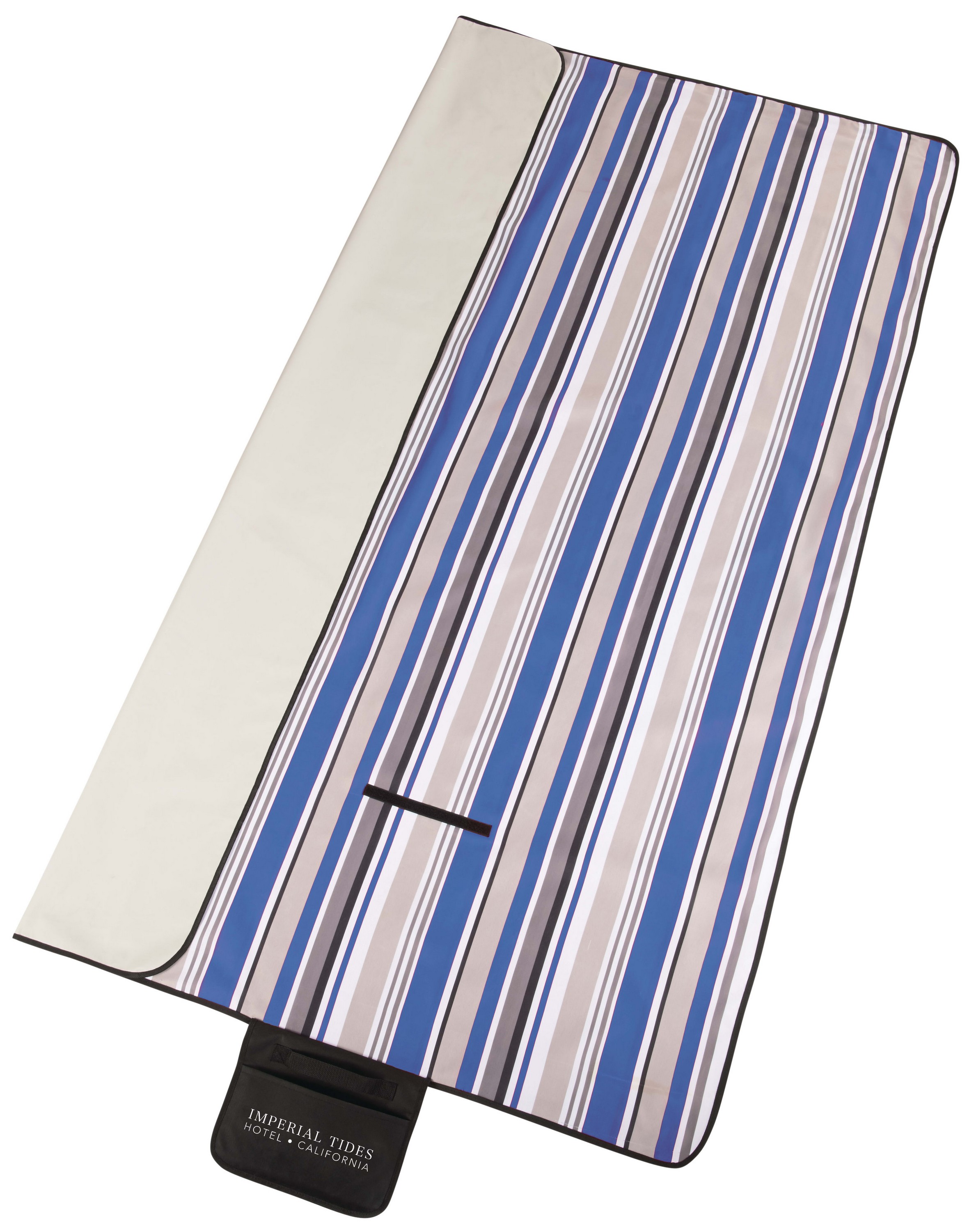 Picture of Oversized Striped Picnic and Beach Blanket
