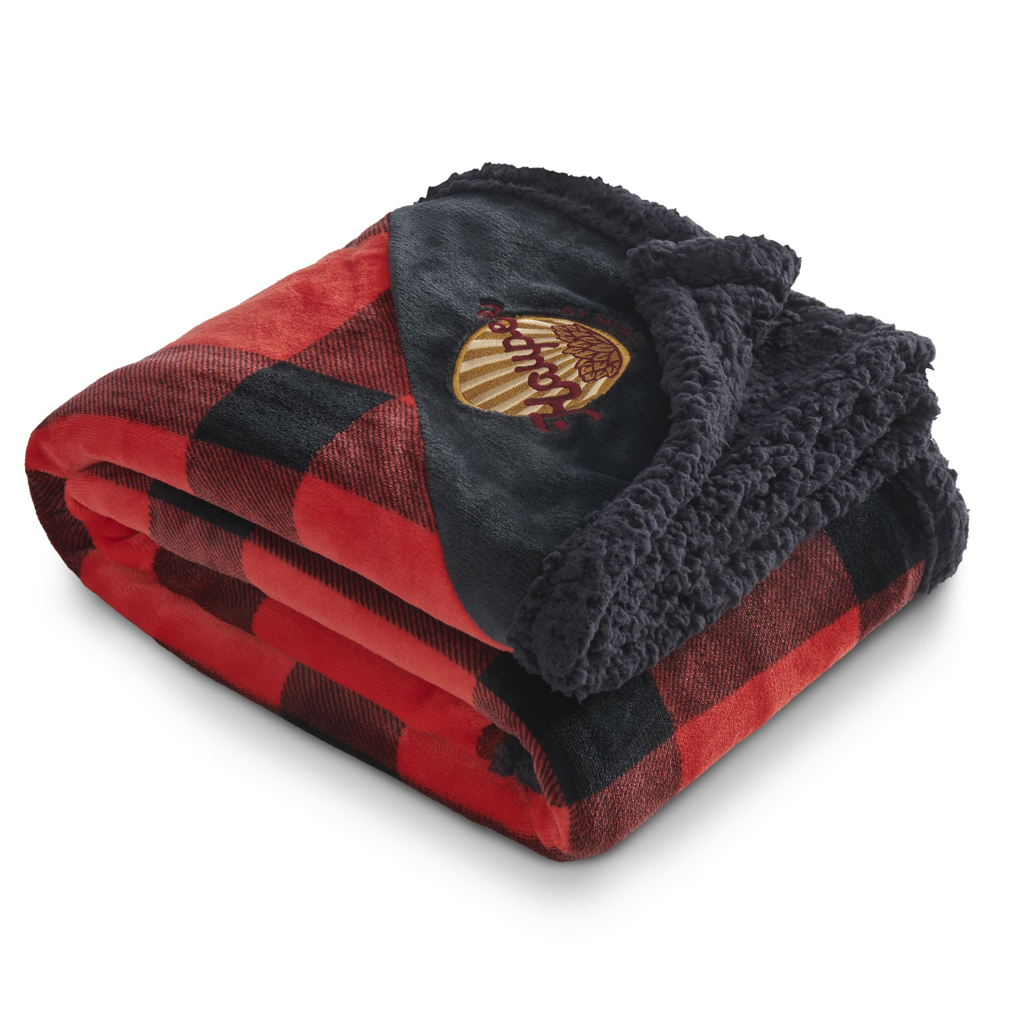 Picture of Field & Co.® Buffalo Plaid Sherpa Blanket