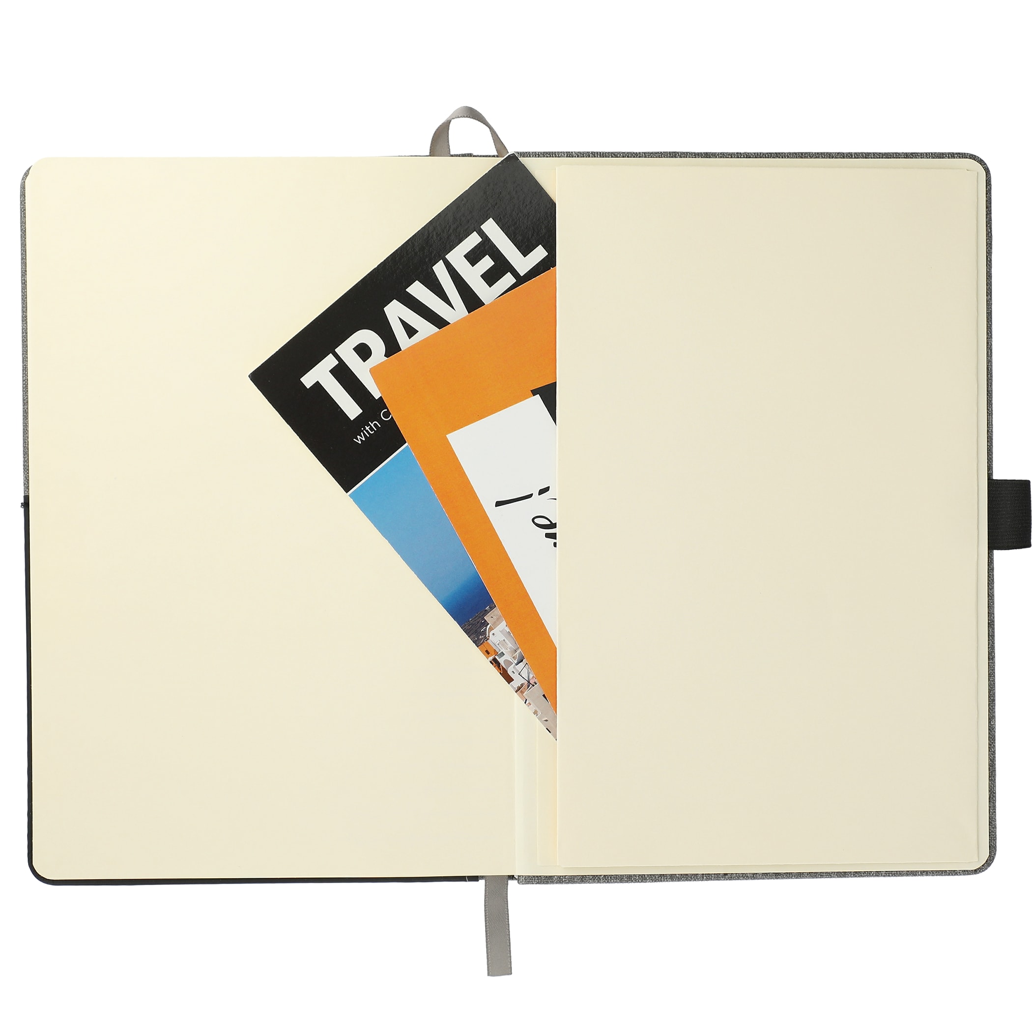 Picture of 5.5'' x 8.5'' FSC® Mix Siena Heathered Bound Journal