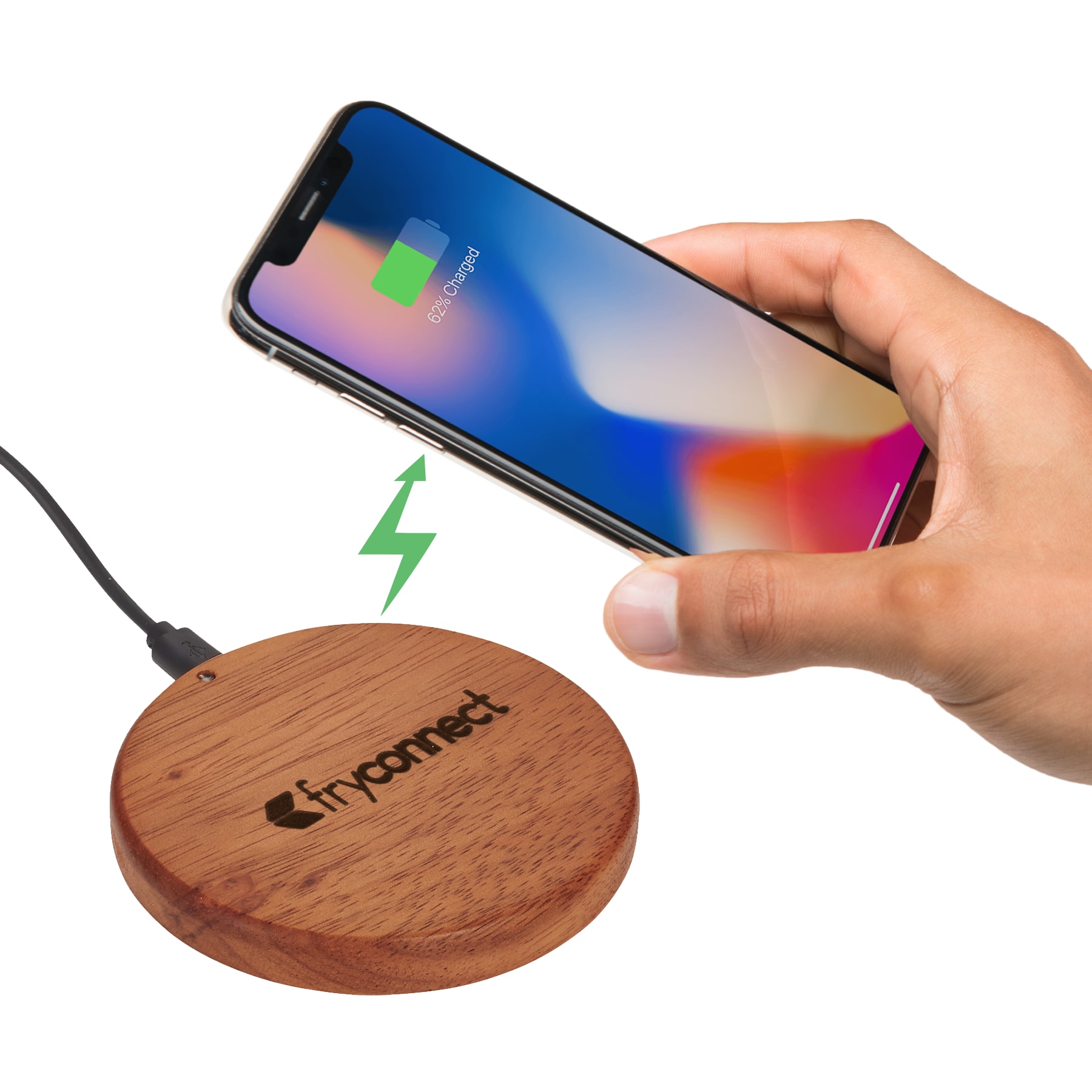 Picture of FSC® 100% Wood Wireless Charging Pad