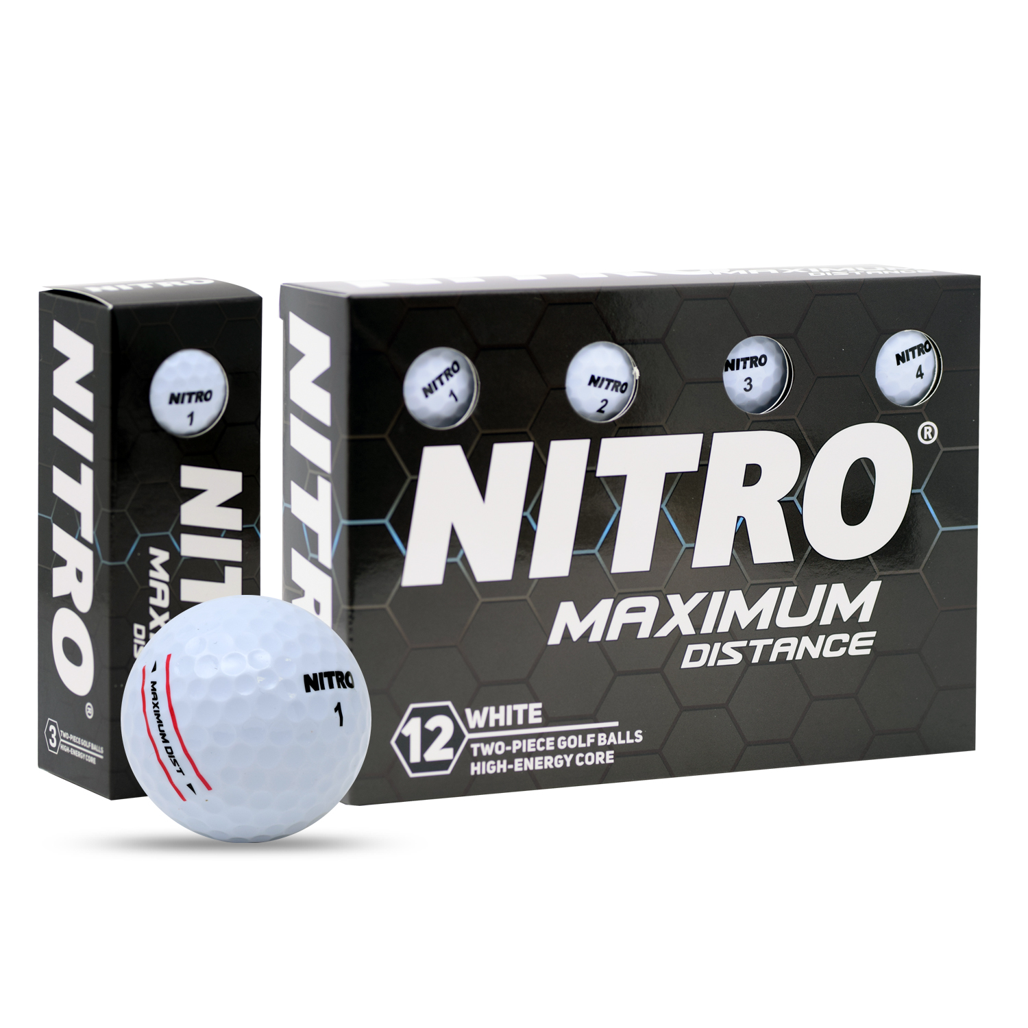 Picture of Nitro Maximum Distance Golf Balls