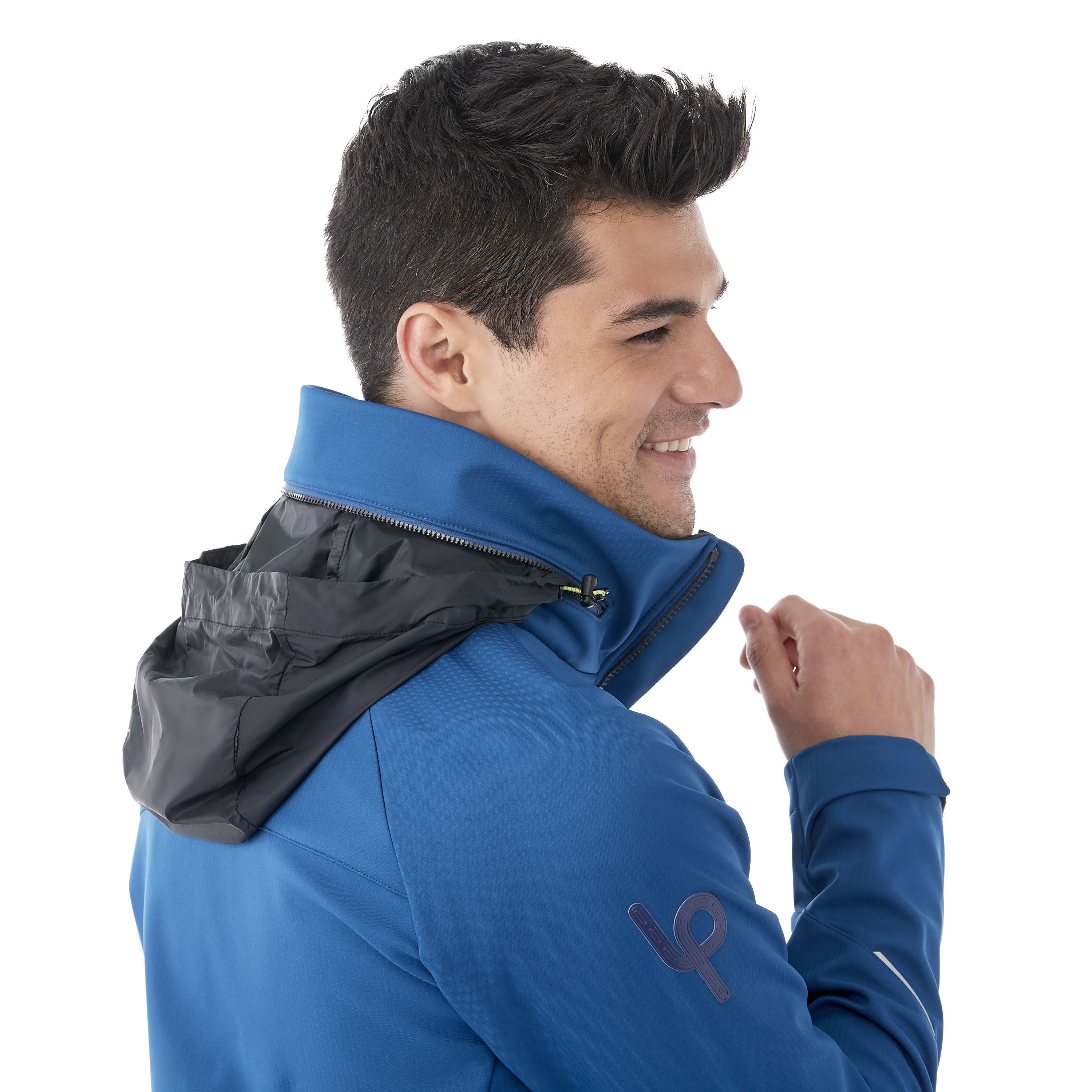 Picture of Men's PEYTO Waterproof Softshell Jacket with Roll-Away Hood