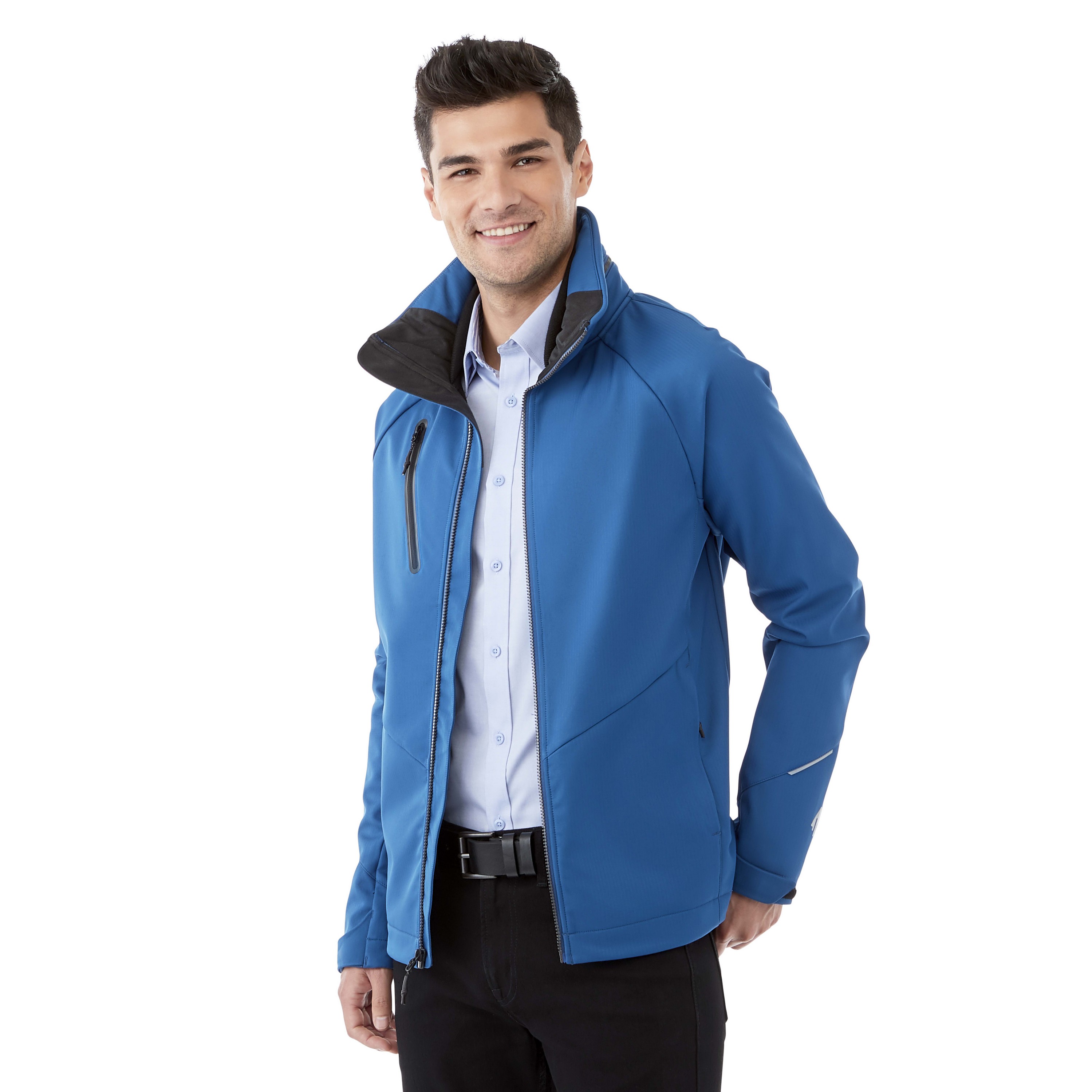 Picture of Men's PEYTO Waterproof Softshell Jacket with Roll-Away Hood