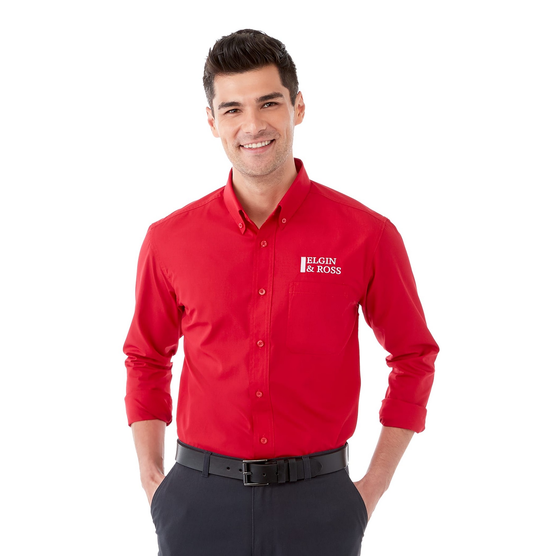 Picture of Men's PRESTON Long Sleeve Button Up Shirt