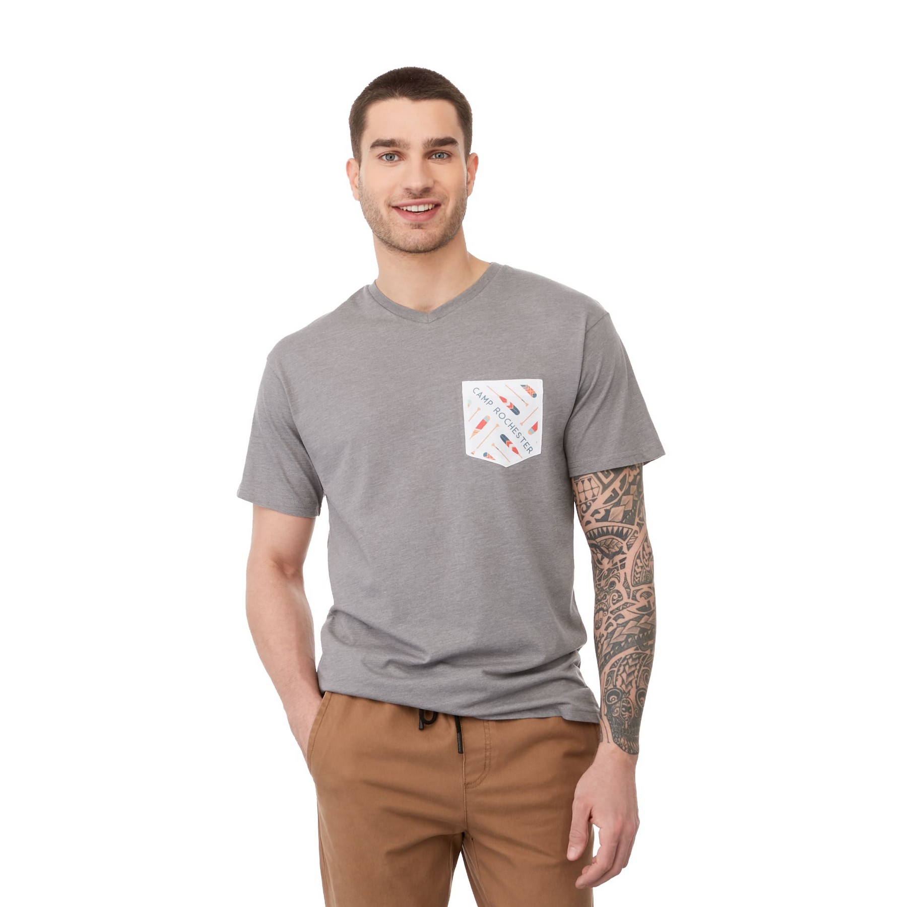 Picture of Men's MONROE Short Sleeve Pocket Tee