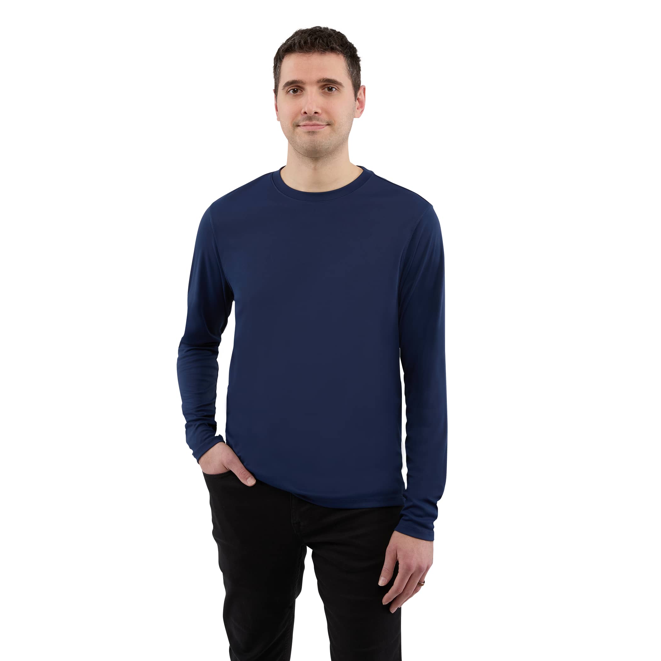 Picture of DARA Men's Recycled Long Sleeve Tech Tee