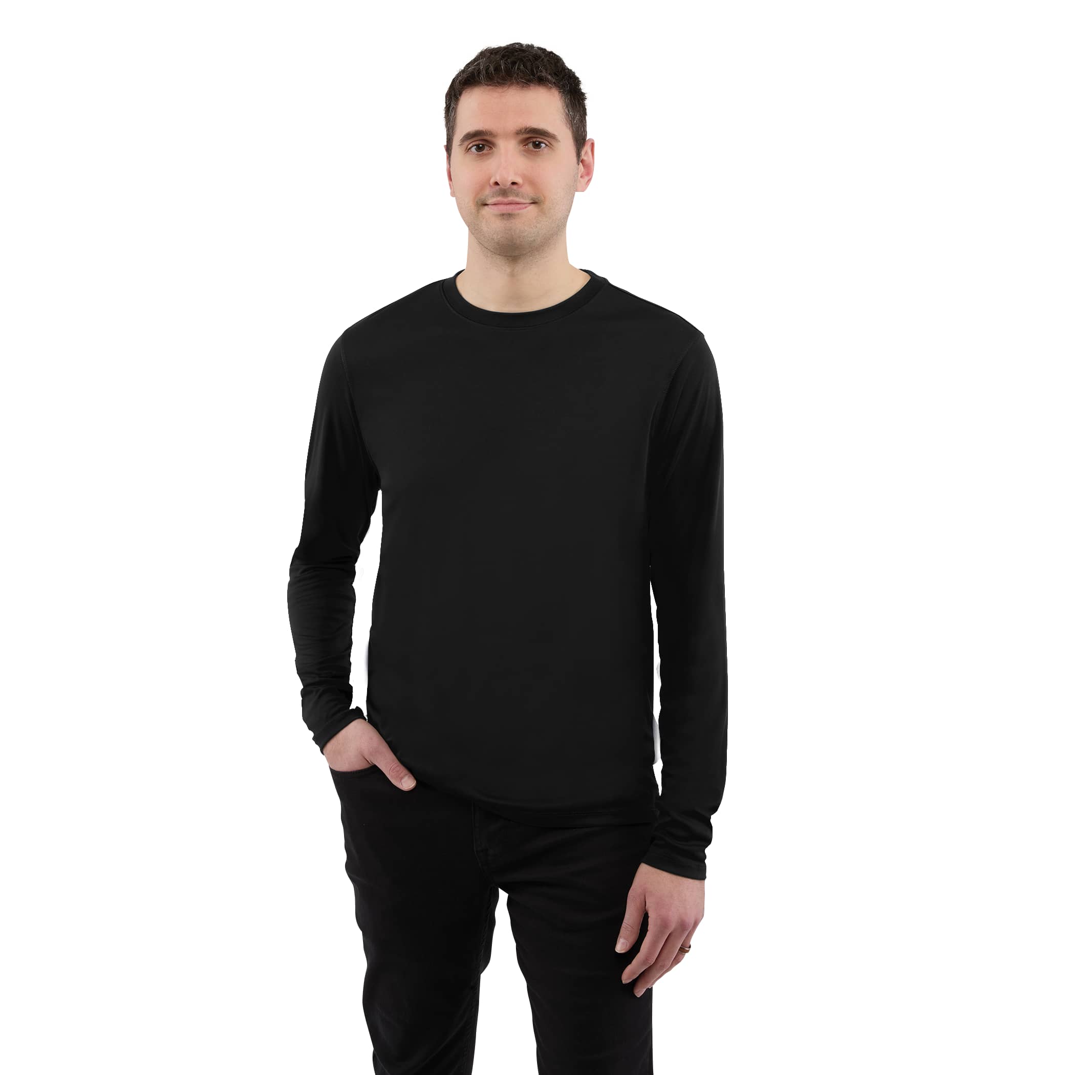 Picture of DARA Men's Recycled Long Sleeve Tech Tee