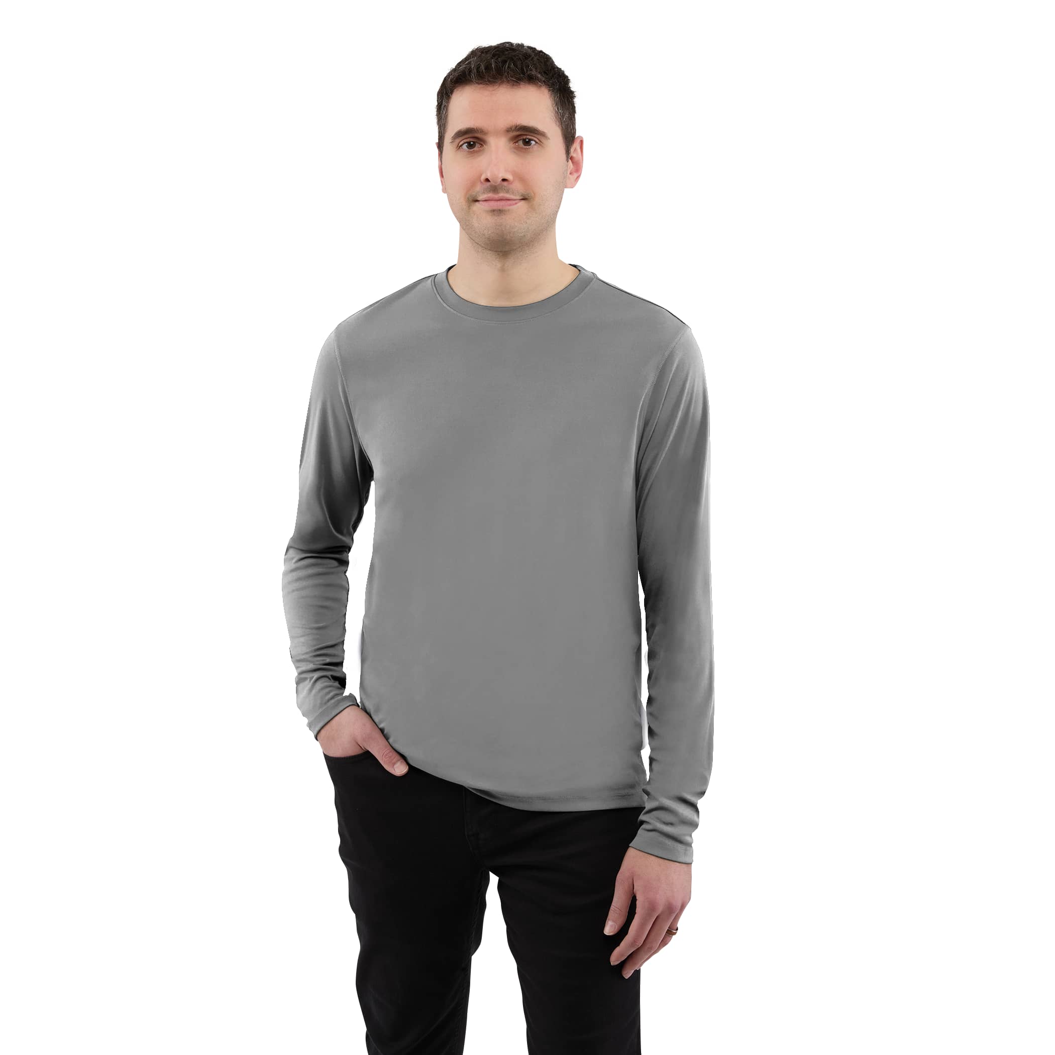 Picture of DARA Men's Recycled Long Sleeve Tech Tee
