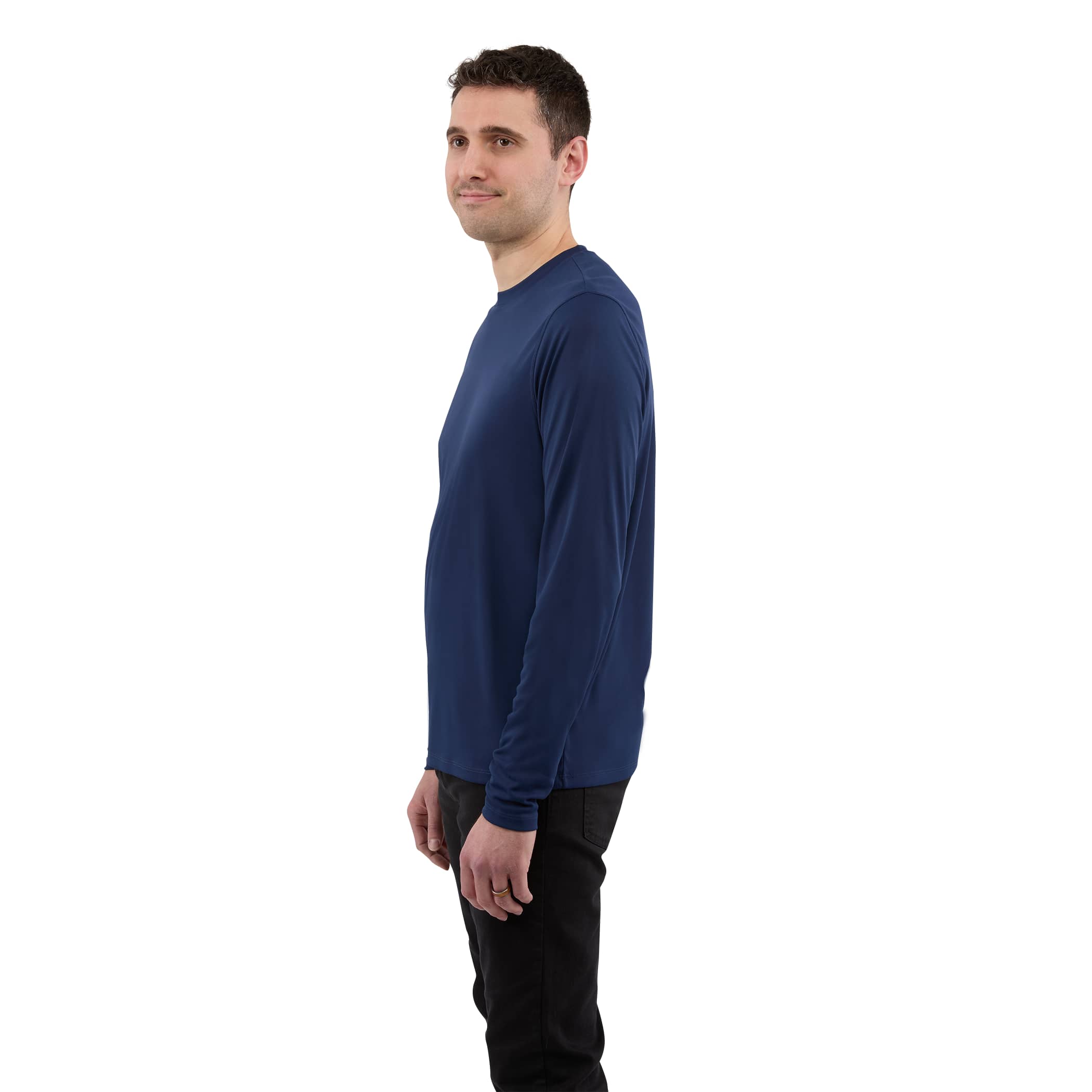 Picture of DARA Men's Recycled Long Sleeve Tech Tee