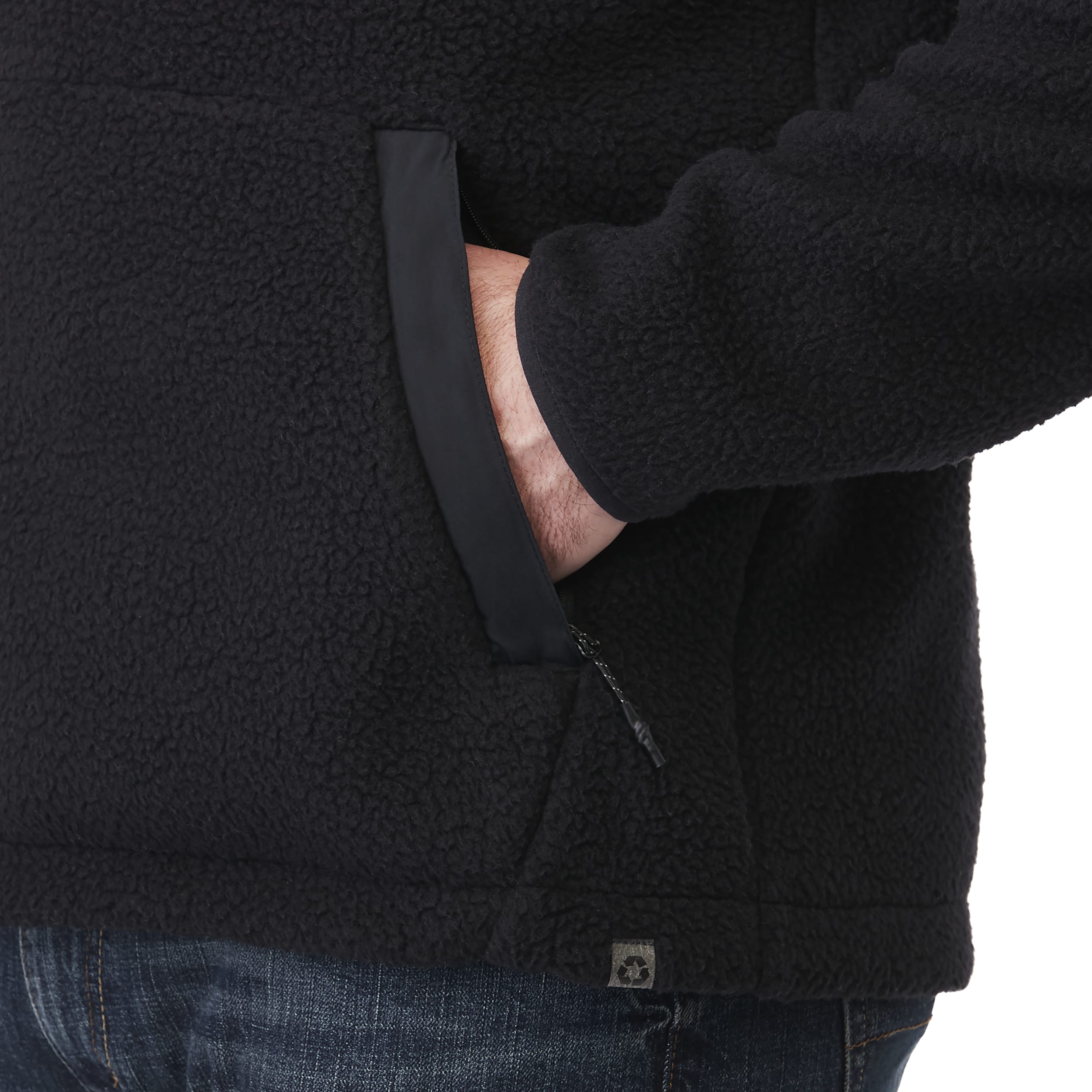 Picture of Men's KAHUZI Eco Full Zip Sherpa Fleece Jacket