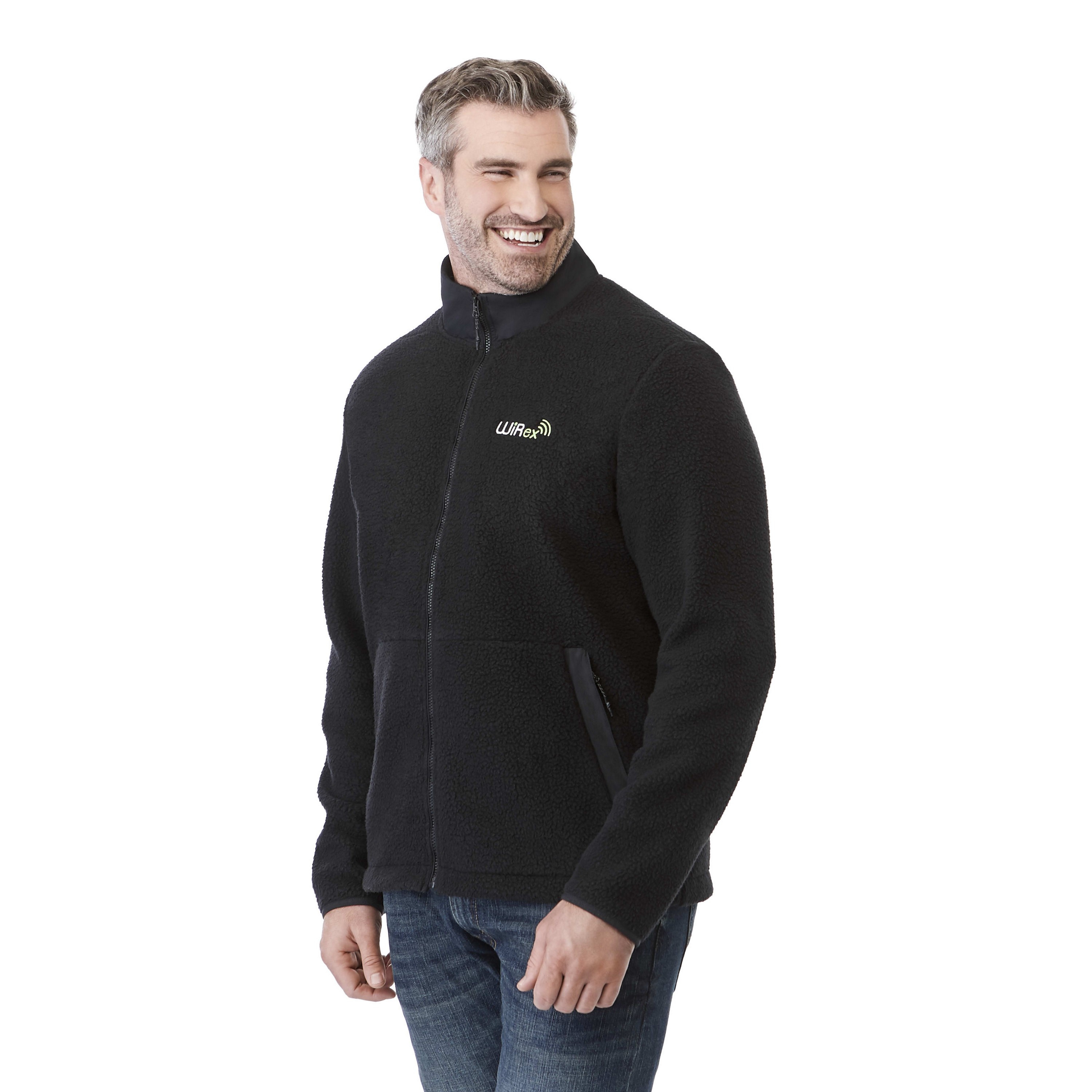 Picture of Men's KAHUZI Eco Full Zip Sherpa Fleece Jacket