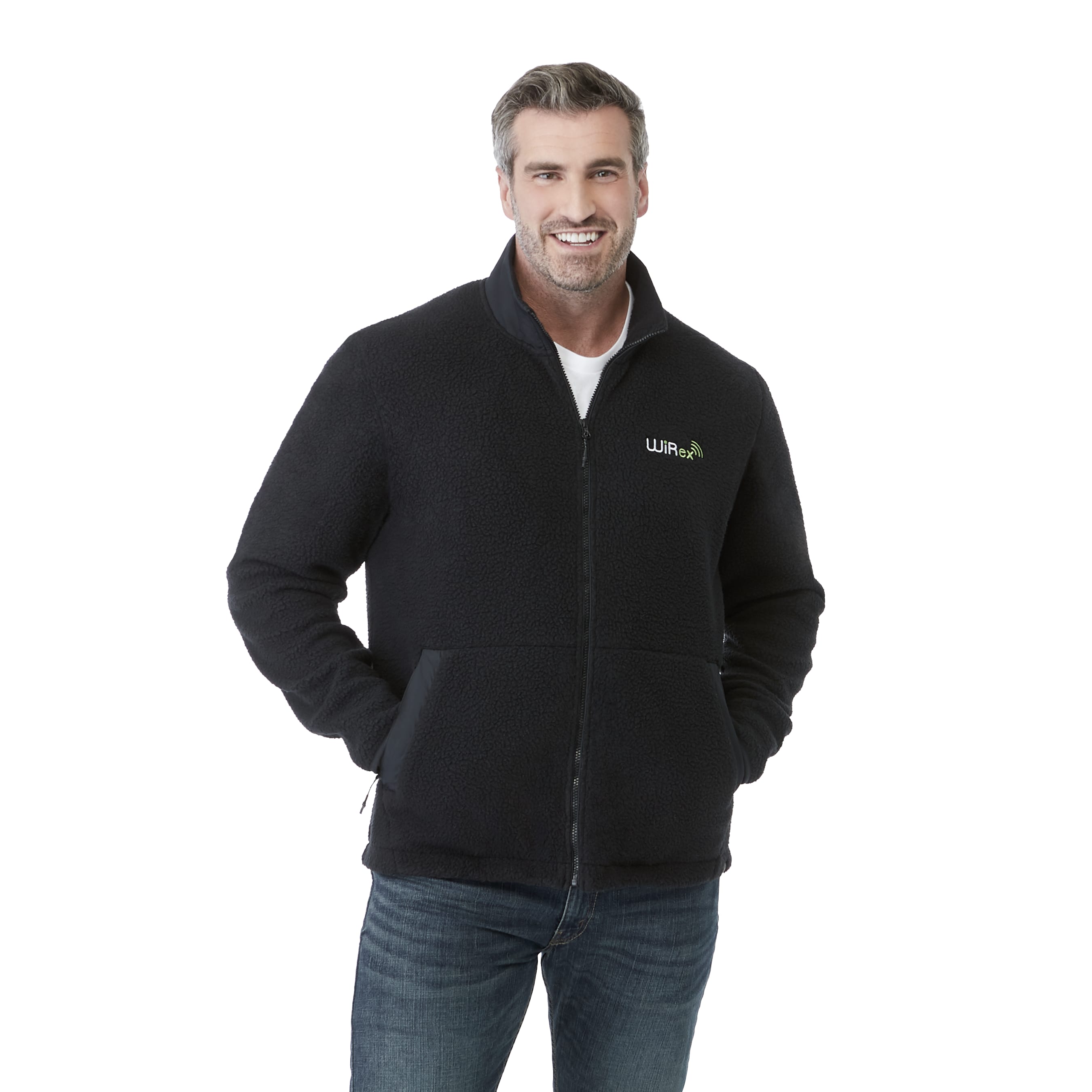 Picture of Men's KAHUZI Eco Full Zip Sherpa Fleece Jacket