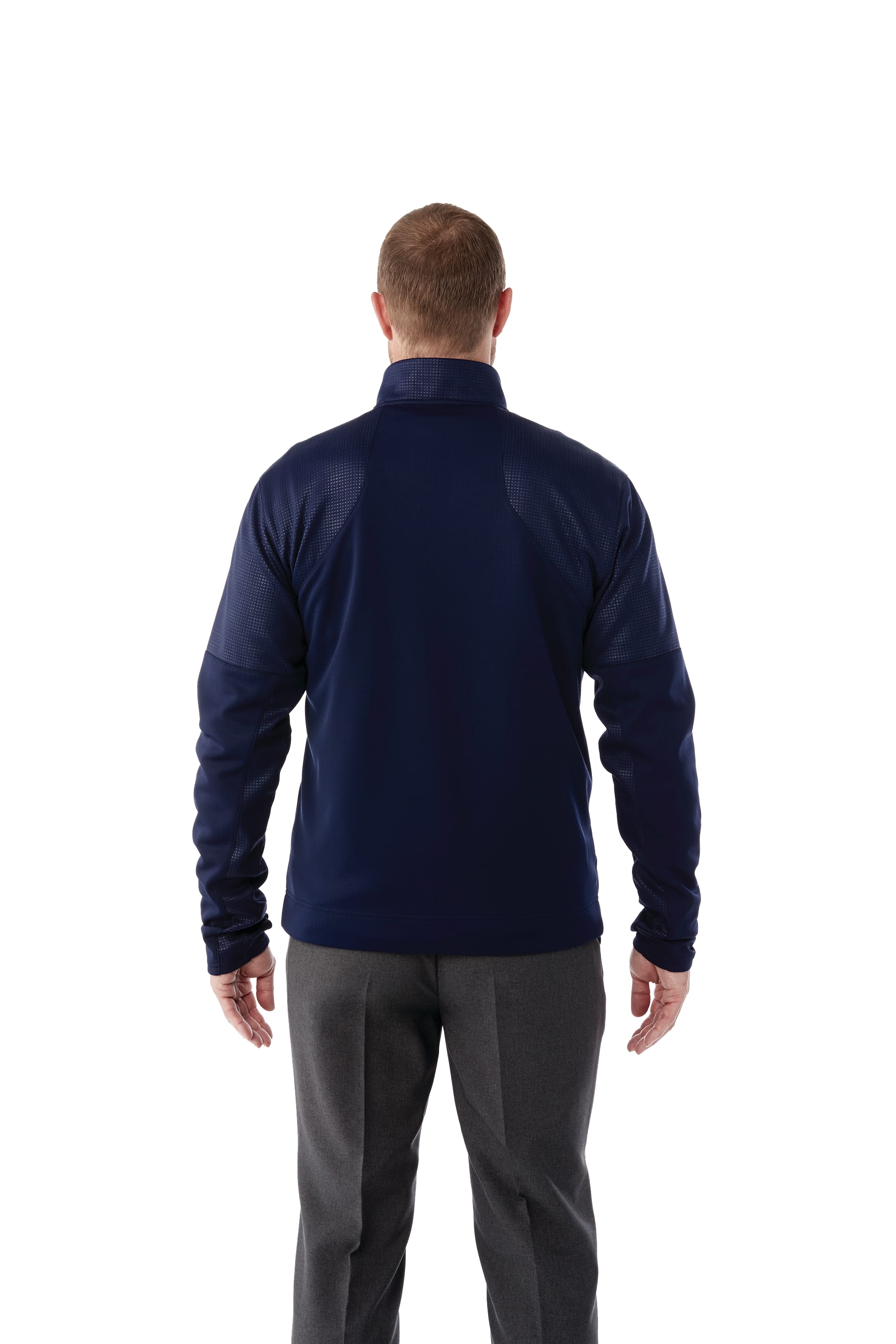 Picture of Men's SENGER Knit Full Zip Performance Jacket with Thumb Holes