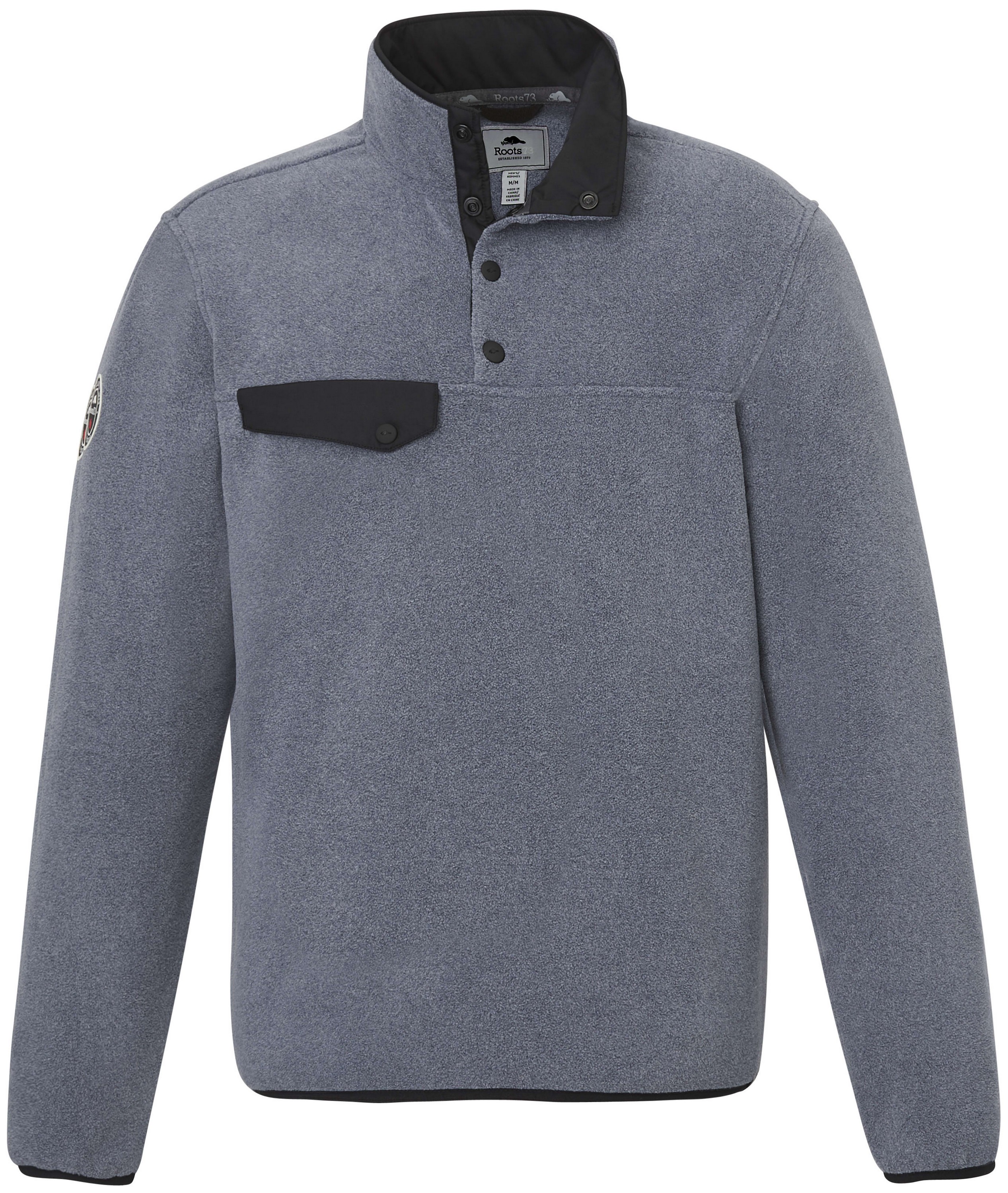 Picture of Men's Roots73 WESTVILLE Eco Microfleece Pullover