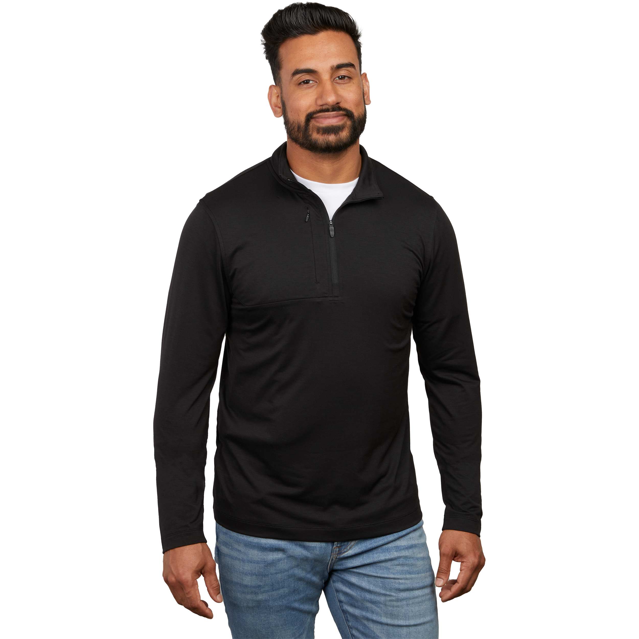 Picture of Men's IZU EVERYTHING PERFORMANCE Eco Quarter Zip
