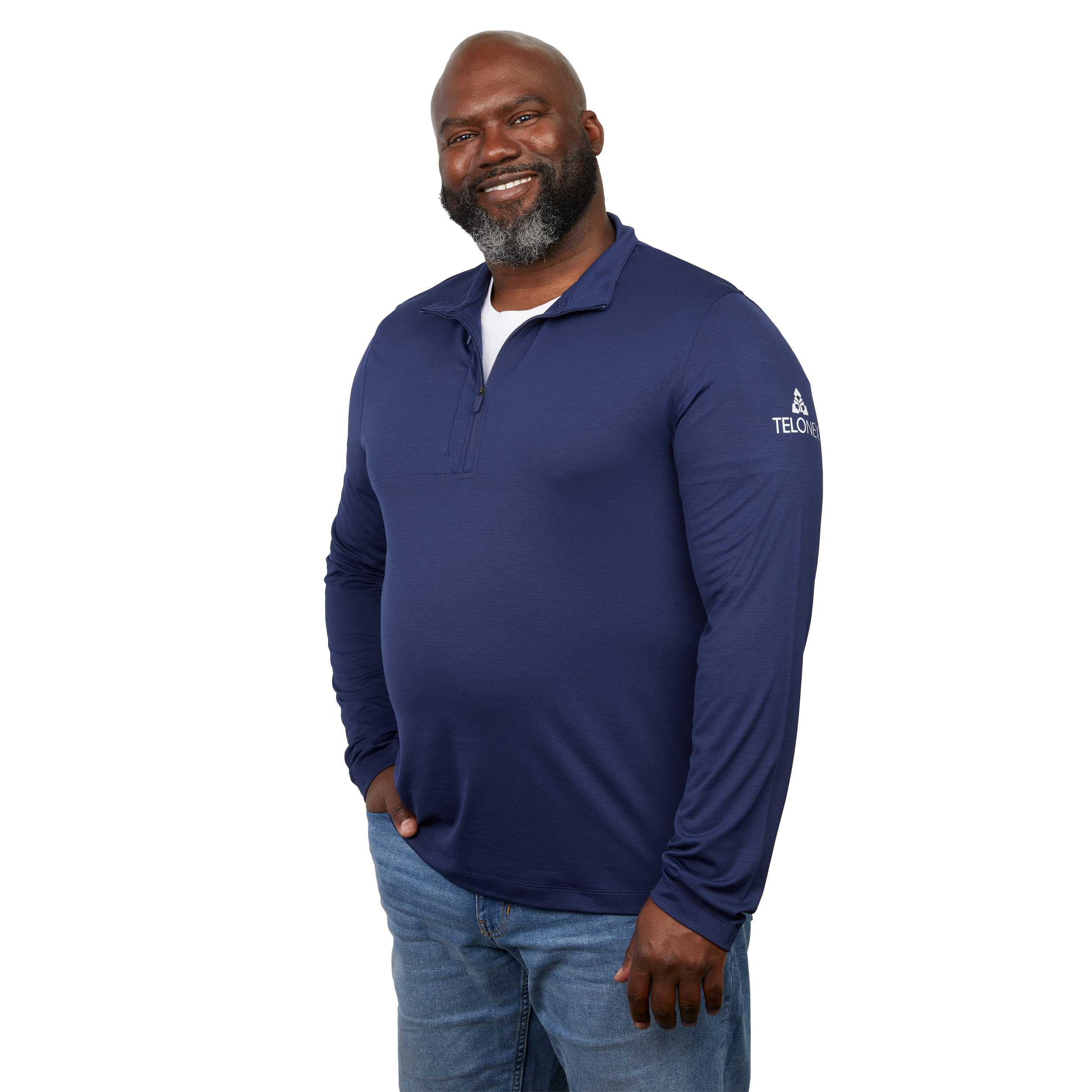 Picture of Men's IZU EVERYTHING PERFORMANCE Eco Quarter Zip