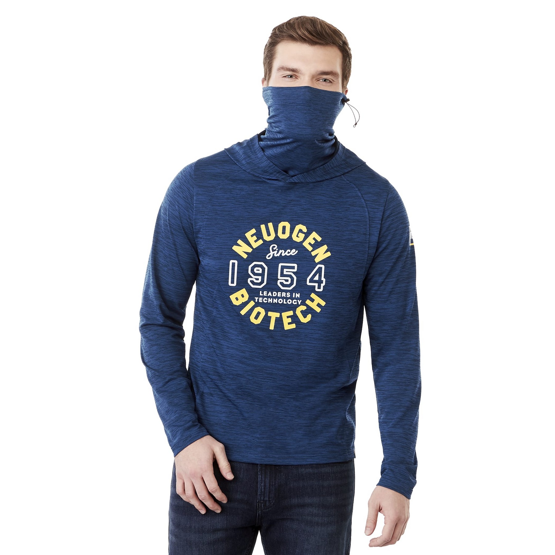 Picture of Men's SIRA Eco Performance Knit Lightweight Hoodie with Neck Gaiter