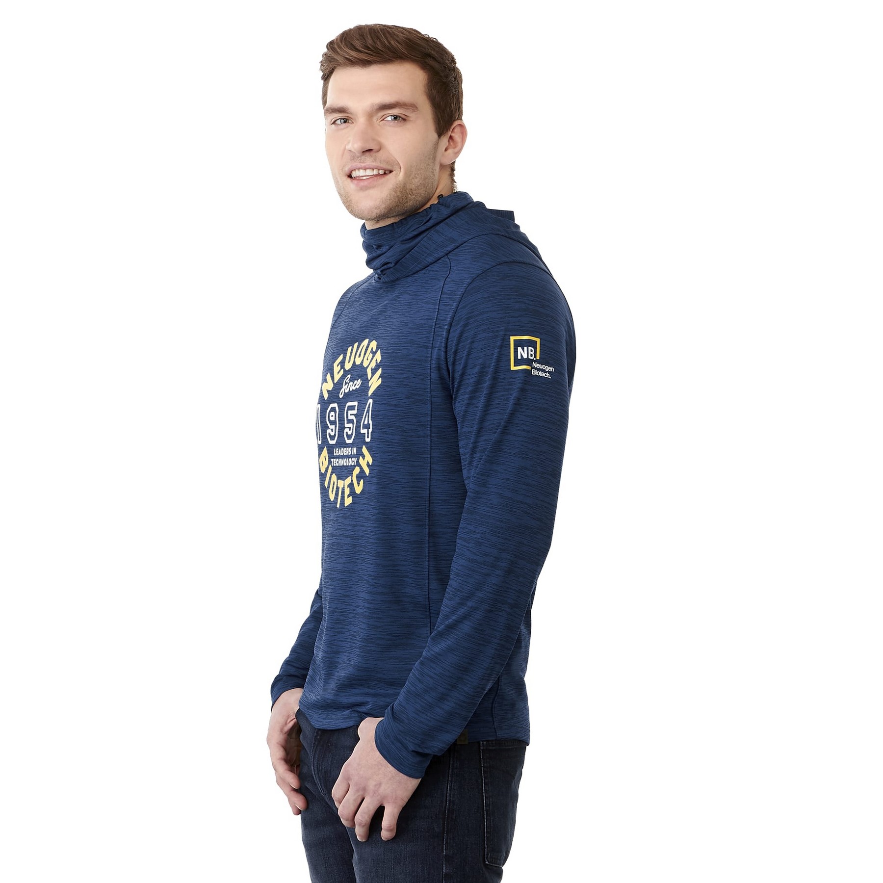 Picture of Men's SIRA Eco Performance Knit Lightweight Hoodie with Neck Gaiter
