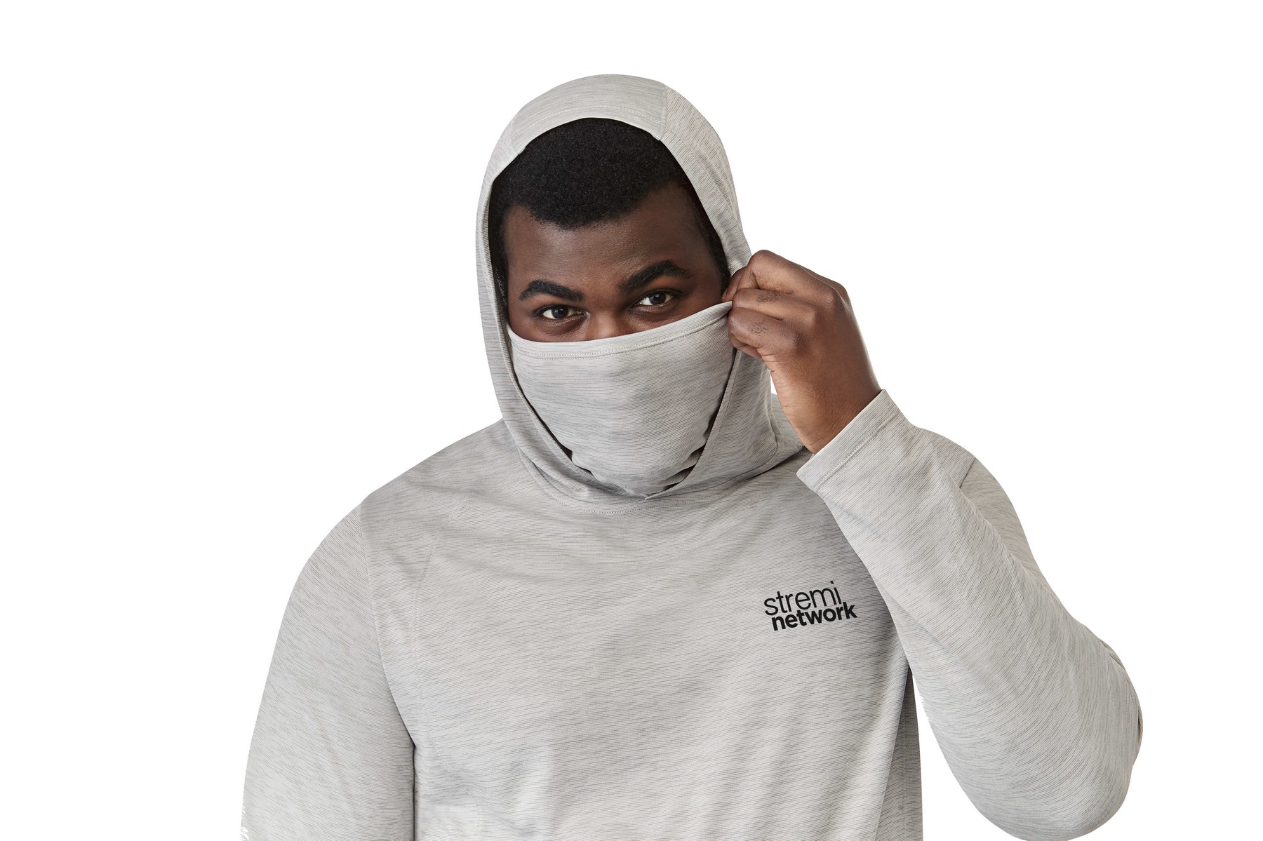 Picture of Men's SIRA Eco Performance Knit Lightweight Hoodie with Neck Gaiter