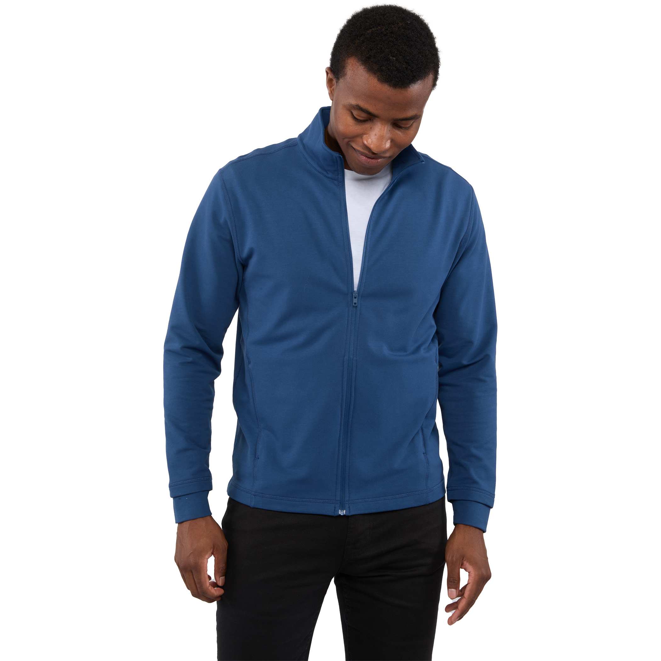Picture of Men's LYON Eco Stretch Knit Full Zip Lightweight Jacket