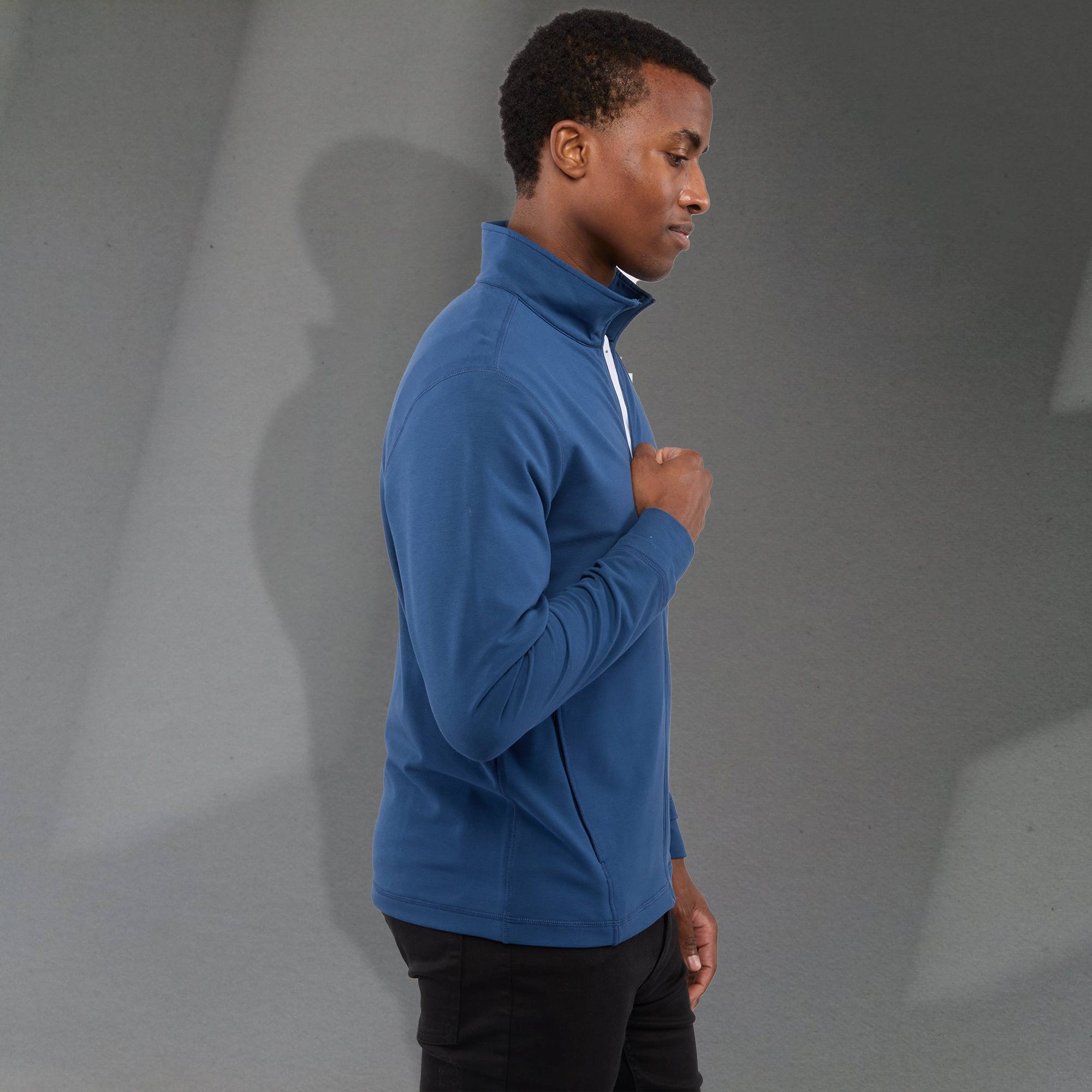 Picture of Men's LYON Eco Stretch Knit Full Zip Lightweight Jacket