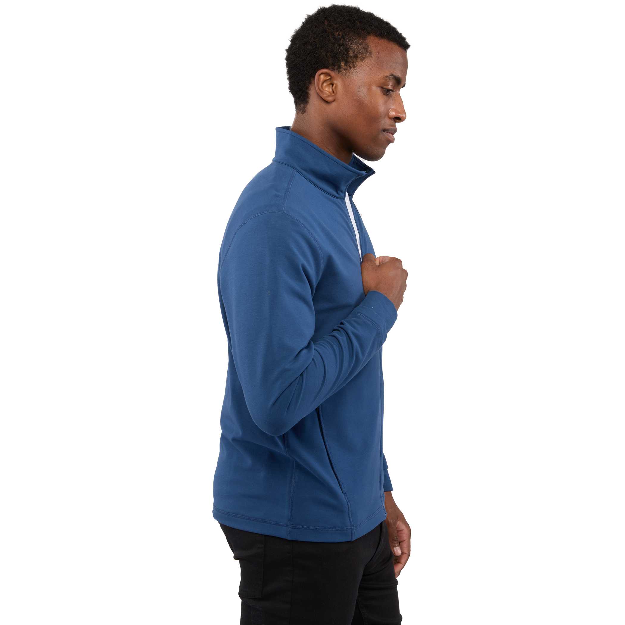 Picture of Men's LYON Eco Stretch Knit Full Zip Lightweight Jacket