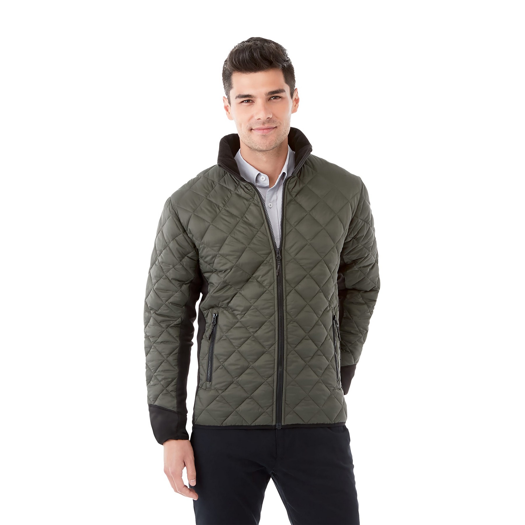 Picture of Men's ROUGEMONT Hybrid Insulated Diamond Quilted Puffer Jacket