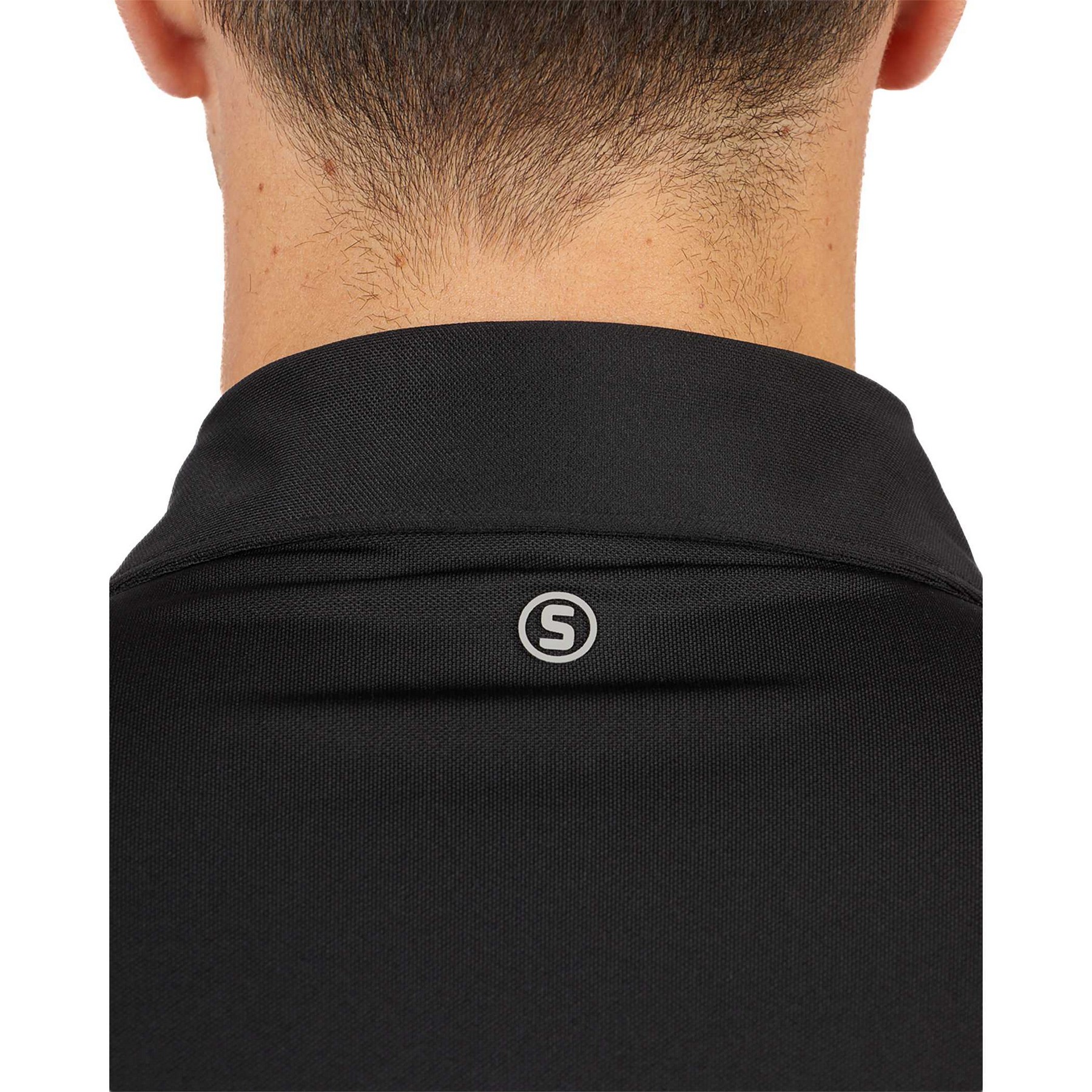 Picture of Men's STITCHr Solid Short Sleeve Pique Polo
