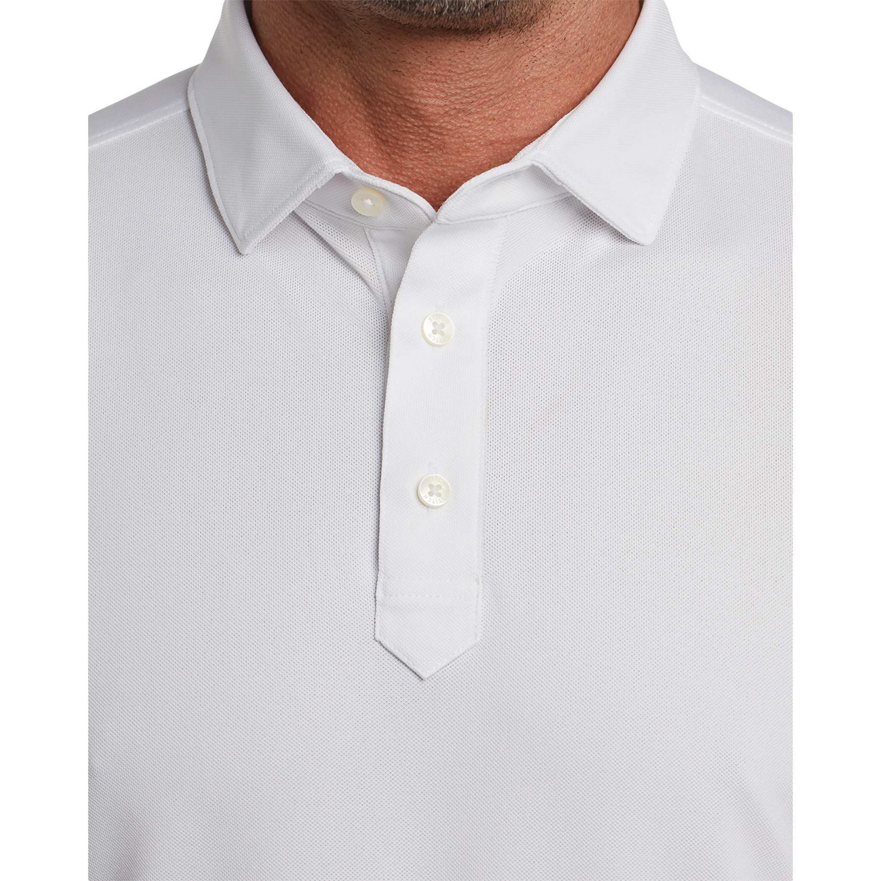 Picture of Men's STITCHr Solid Short Sleeve Pique Polo