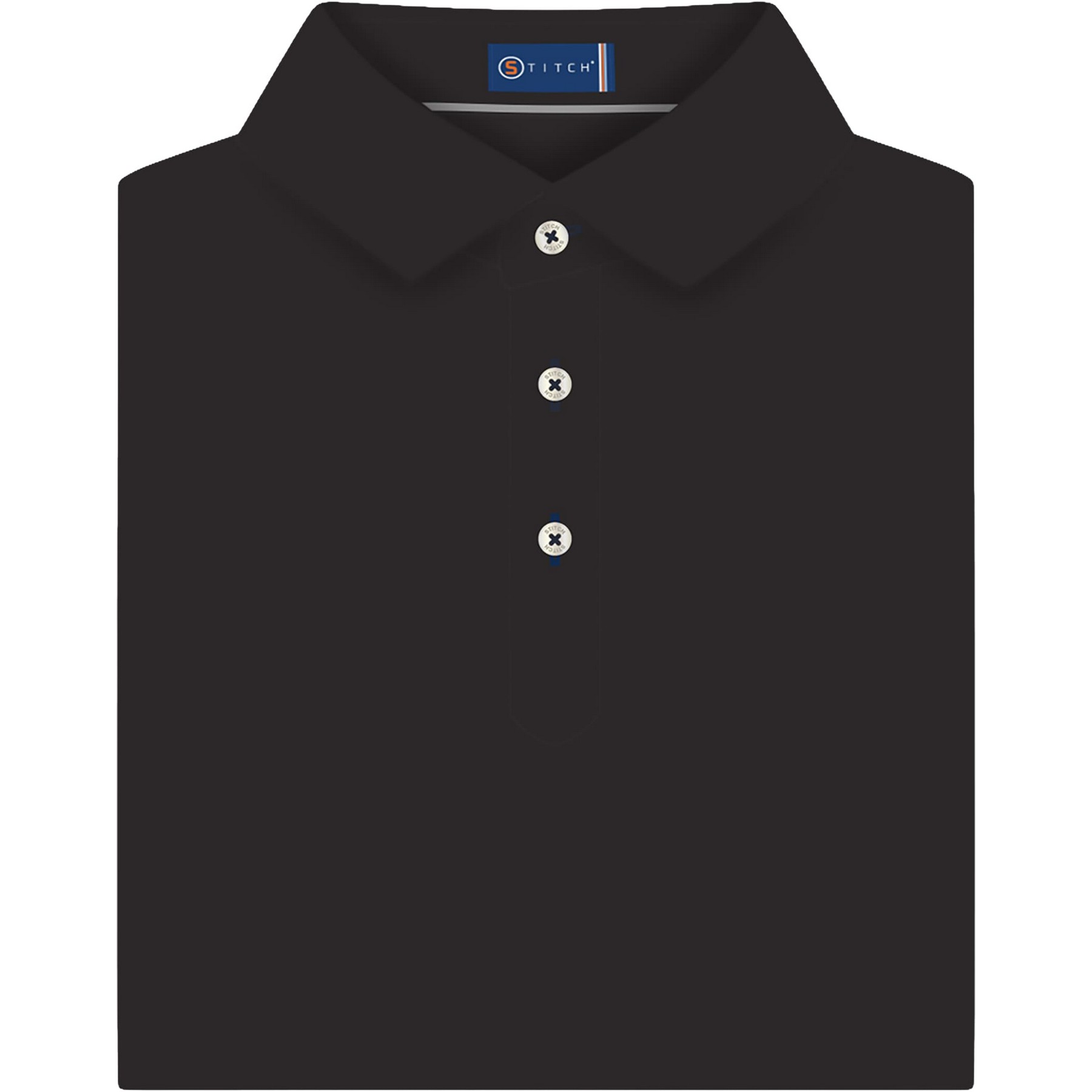 Picture of Men's STITCHr Solid Short Sleeve Pique Polo