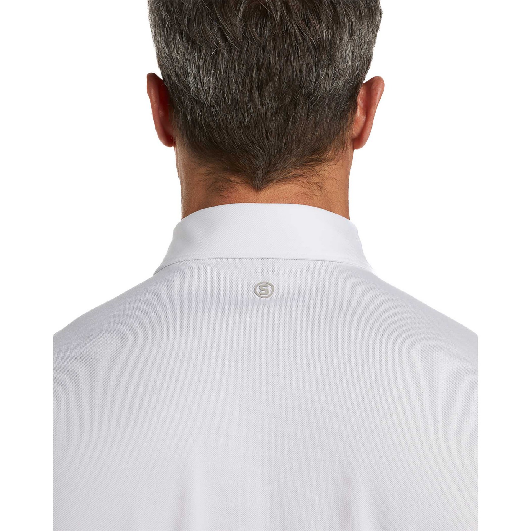 Picture of Men's STITCHr Solid Short Sleeve Pique Polo