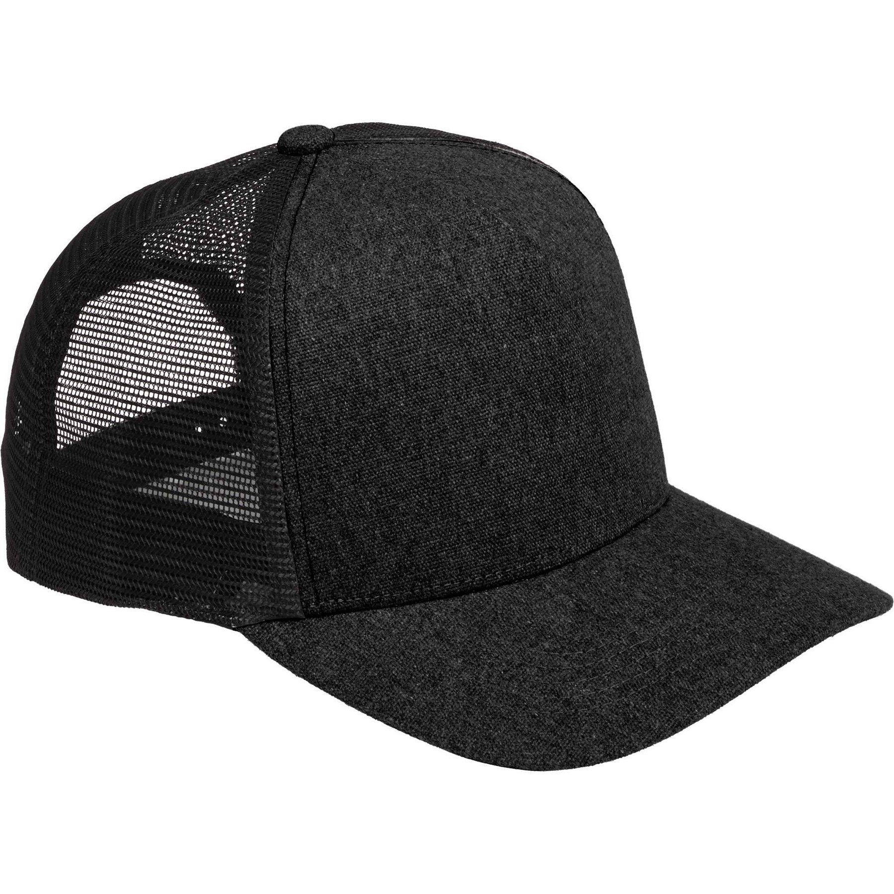 Picture of Recycled Cotton Canvas 5 Panel Mesh Back Ballcap