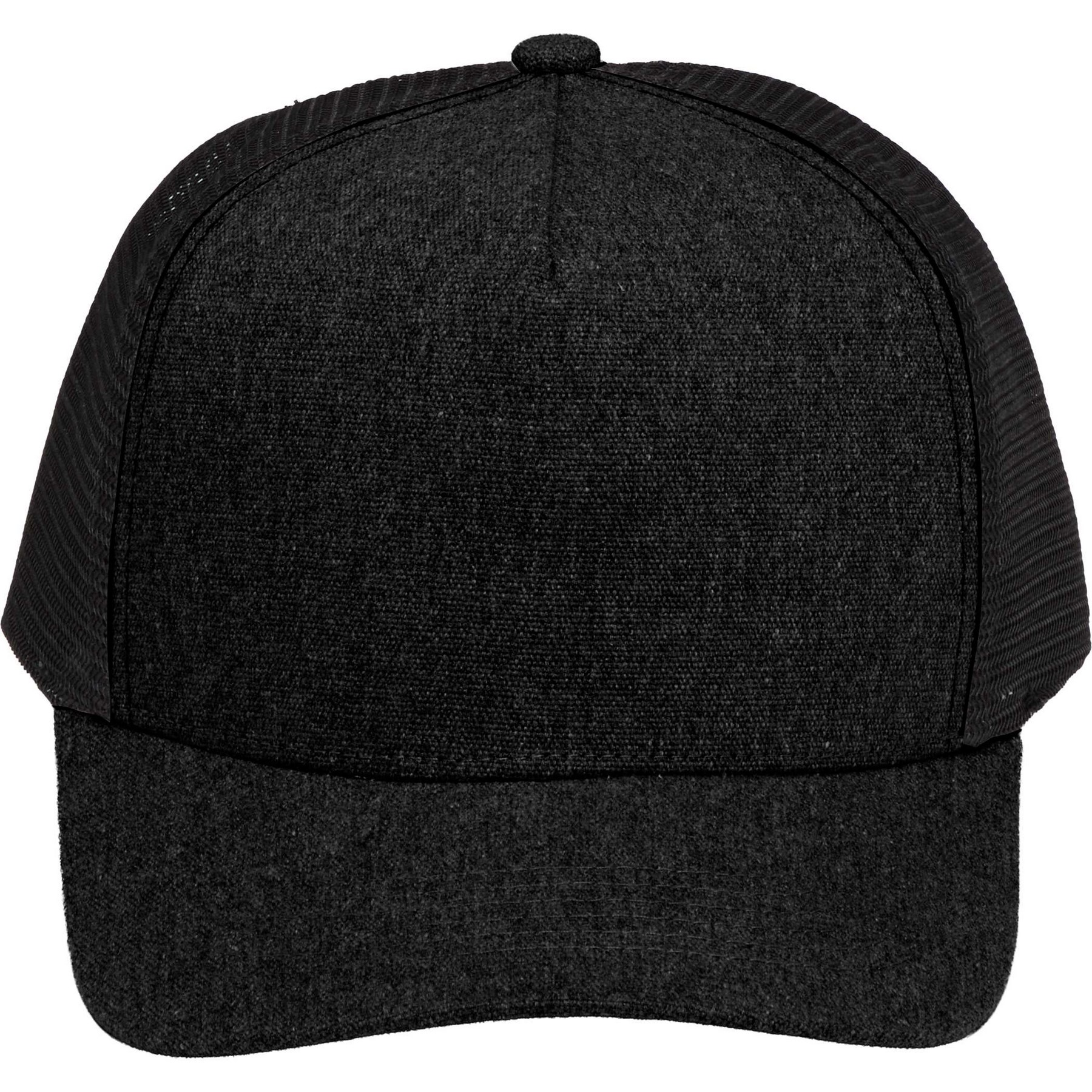 Picture of Recycled Cotton Canvas 5 Panel Mesh Back Ballcap