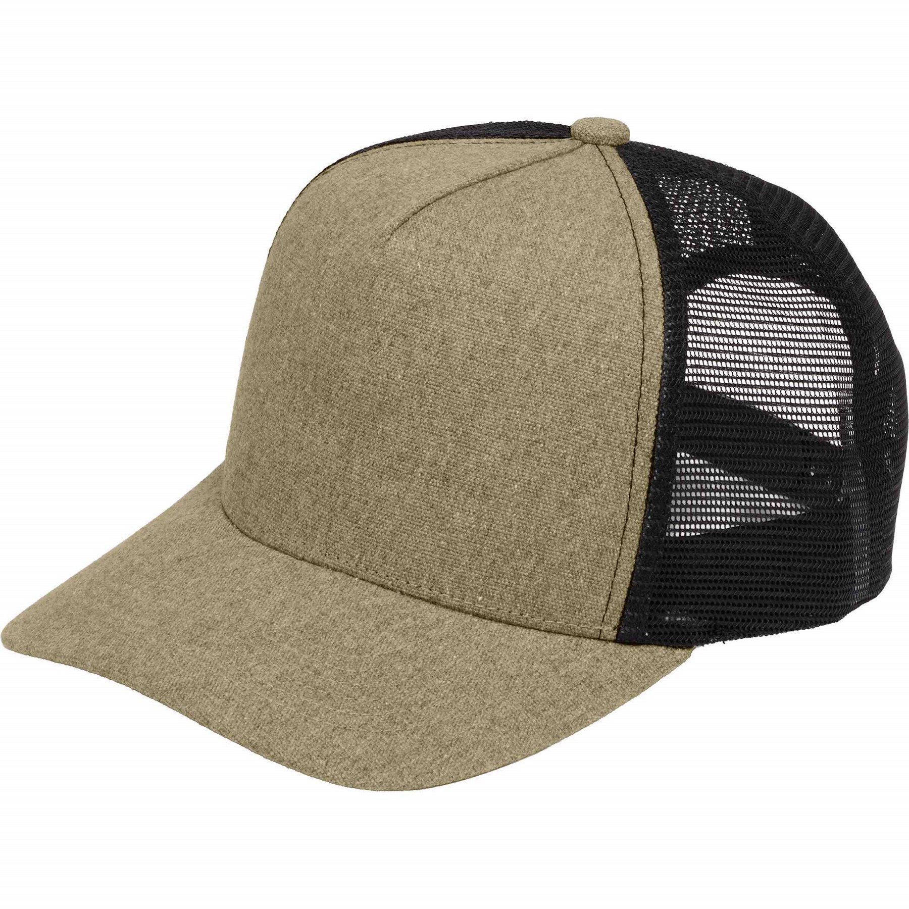 Picture of Recycled Cotton Canvas 5 Panel Mesh Back Ballcap