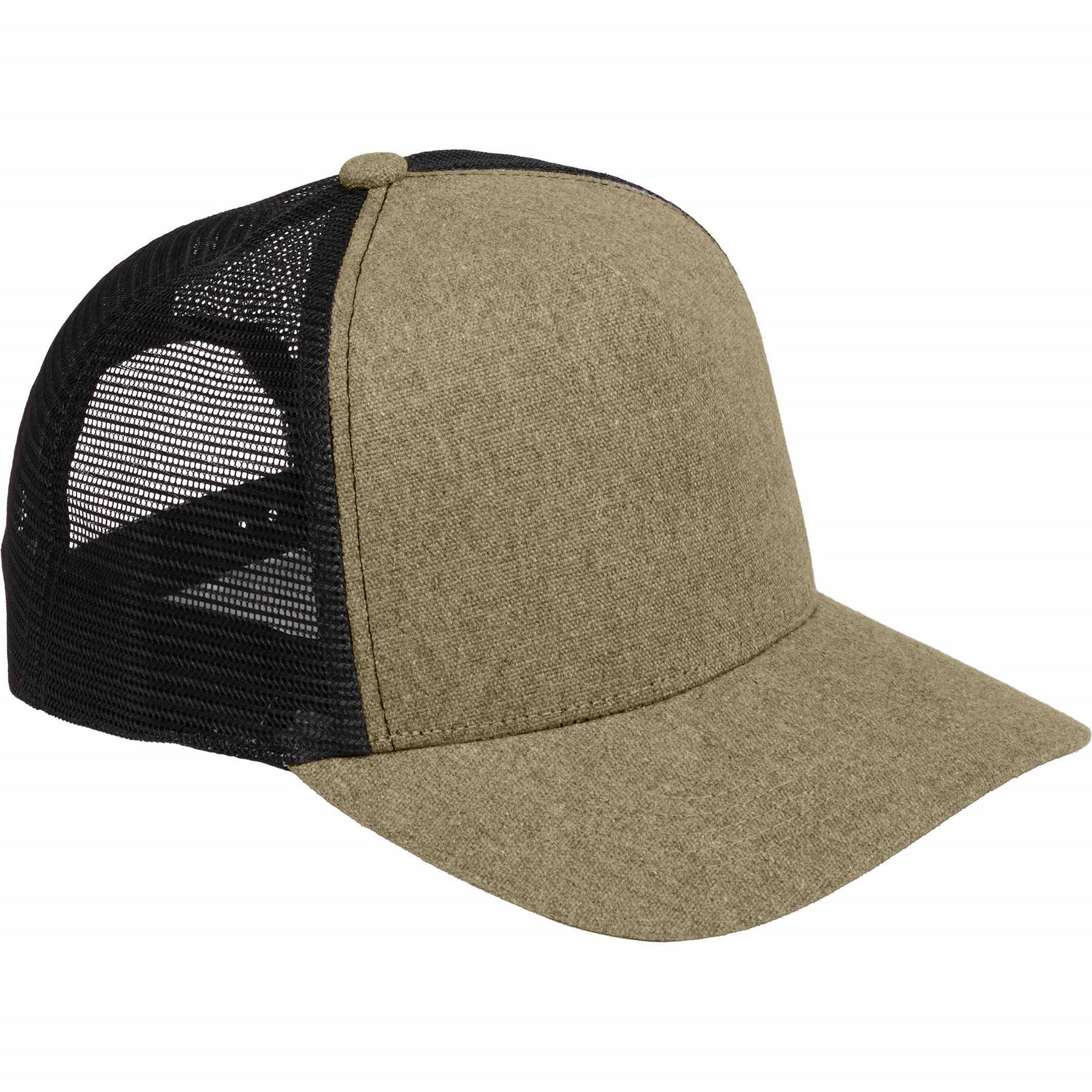 Picture of Recycled Cotton Canvas 5 Panel Mesh Back Ballcap