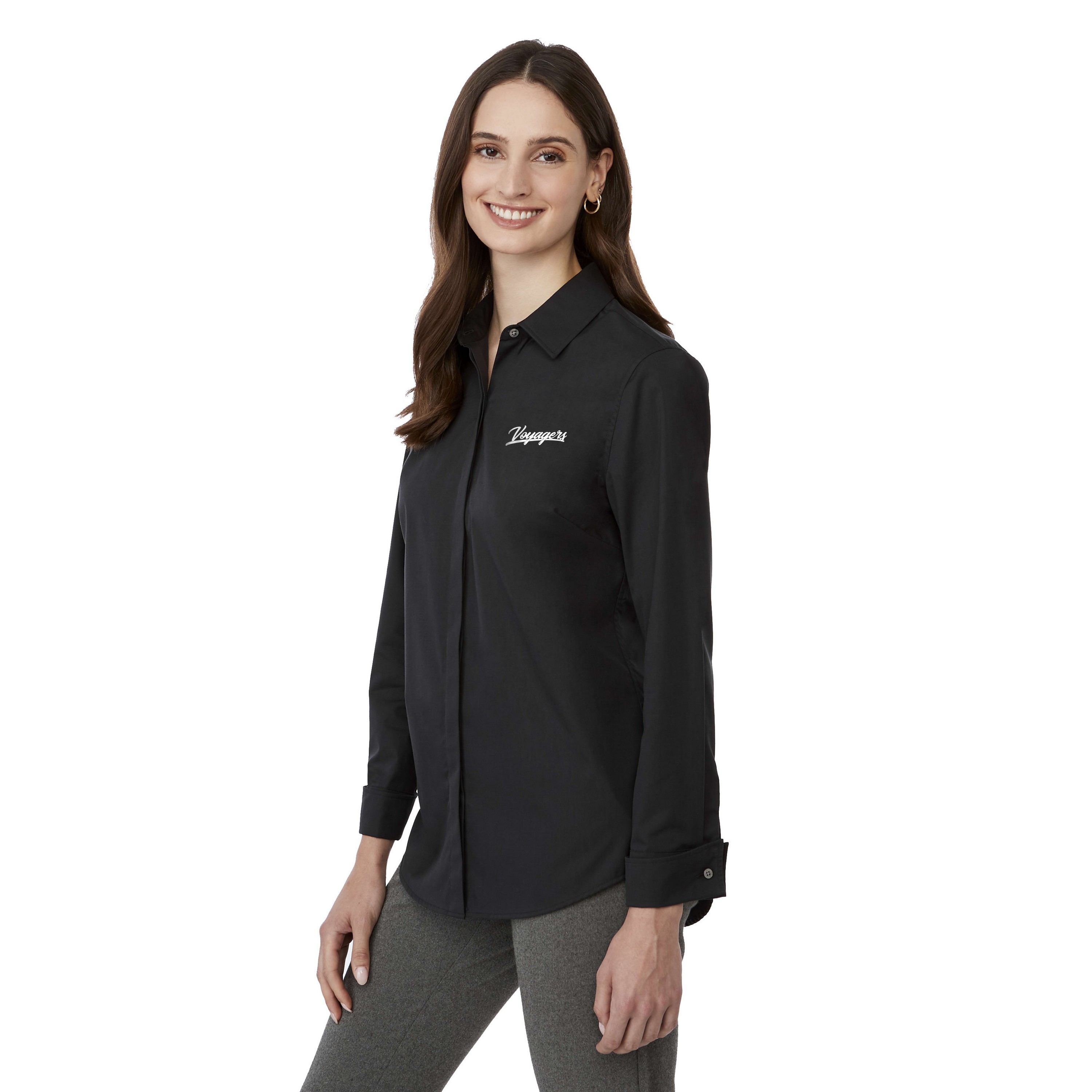 Picture of Women's UNTUCKit Tracey Long Sleeve Button Up Shirt