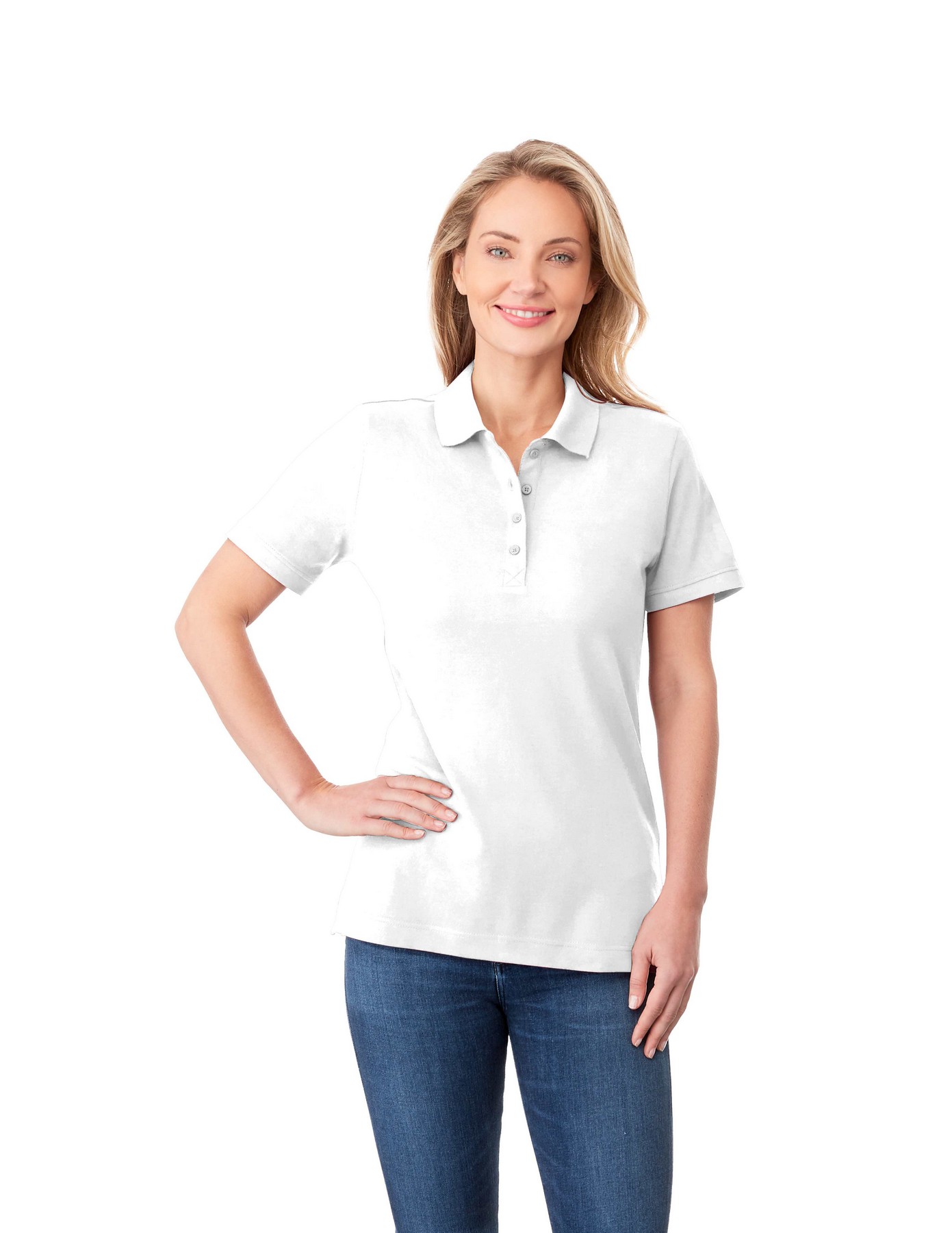 Picture of Women's CRANDALL Short Sleeve Pique Polo