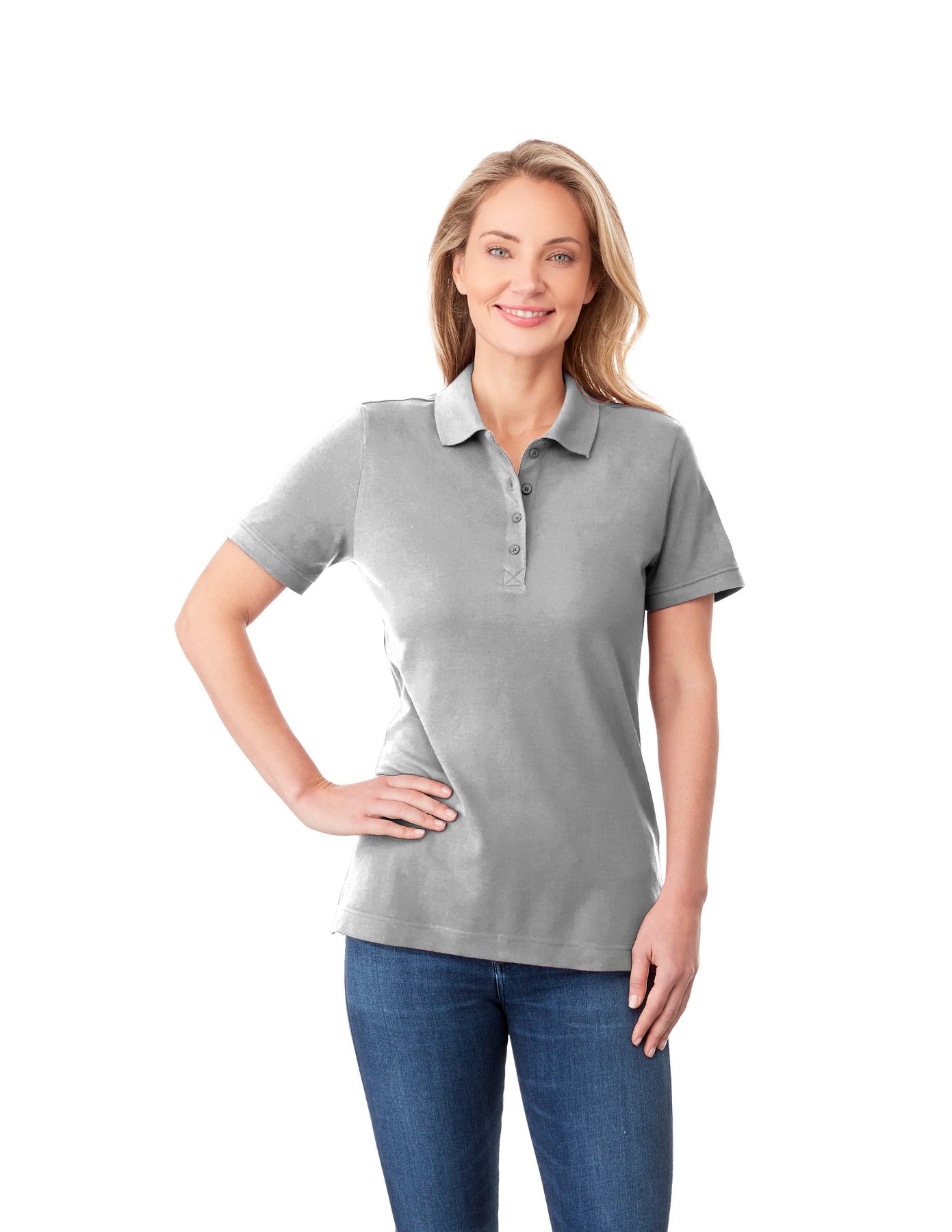 Picture of Women's CRANDALL Short Sleeve Pique Polo