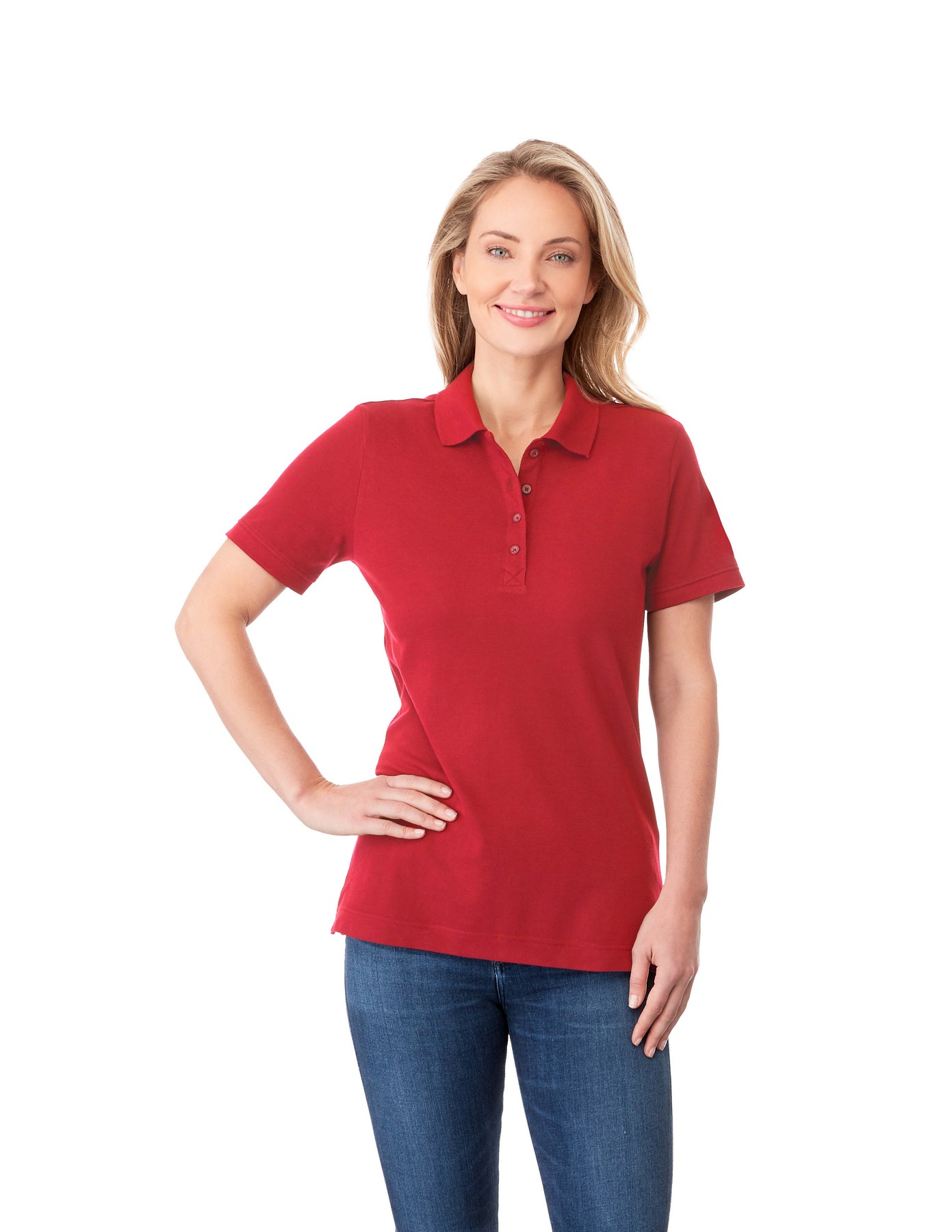 Picture of Women's CRANDALL Short Sleeve Pique Polo