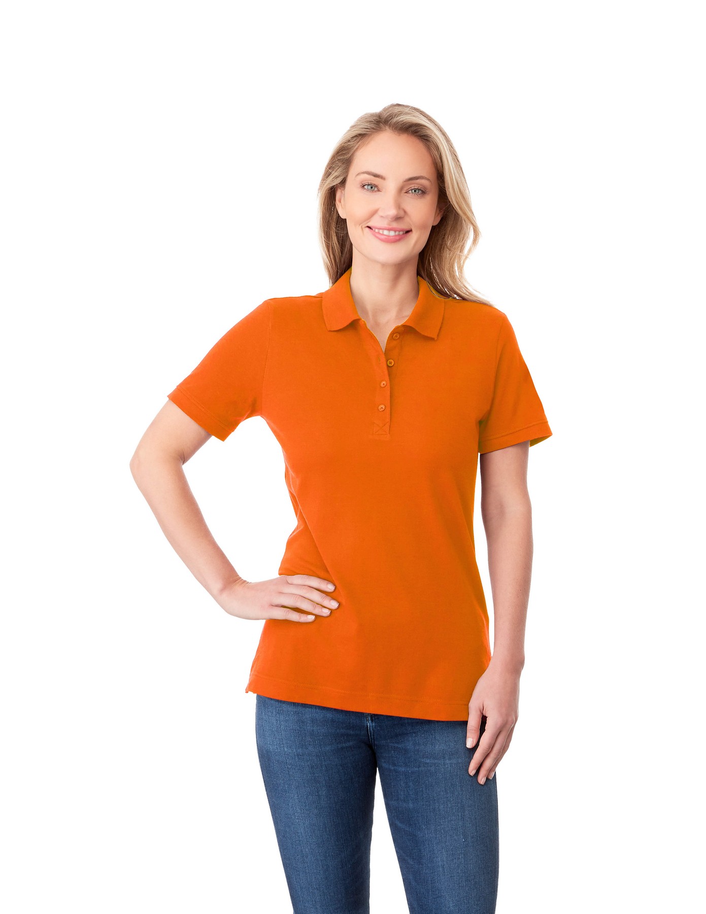 Picture of Women's CRANDALL Short Sleeve Pique Polo