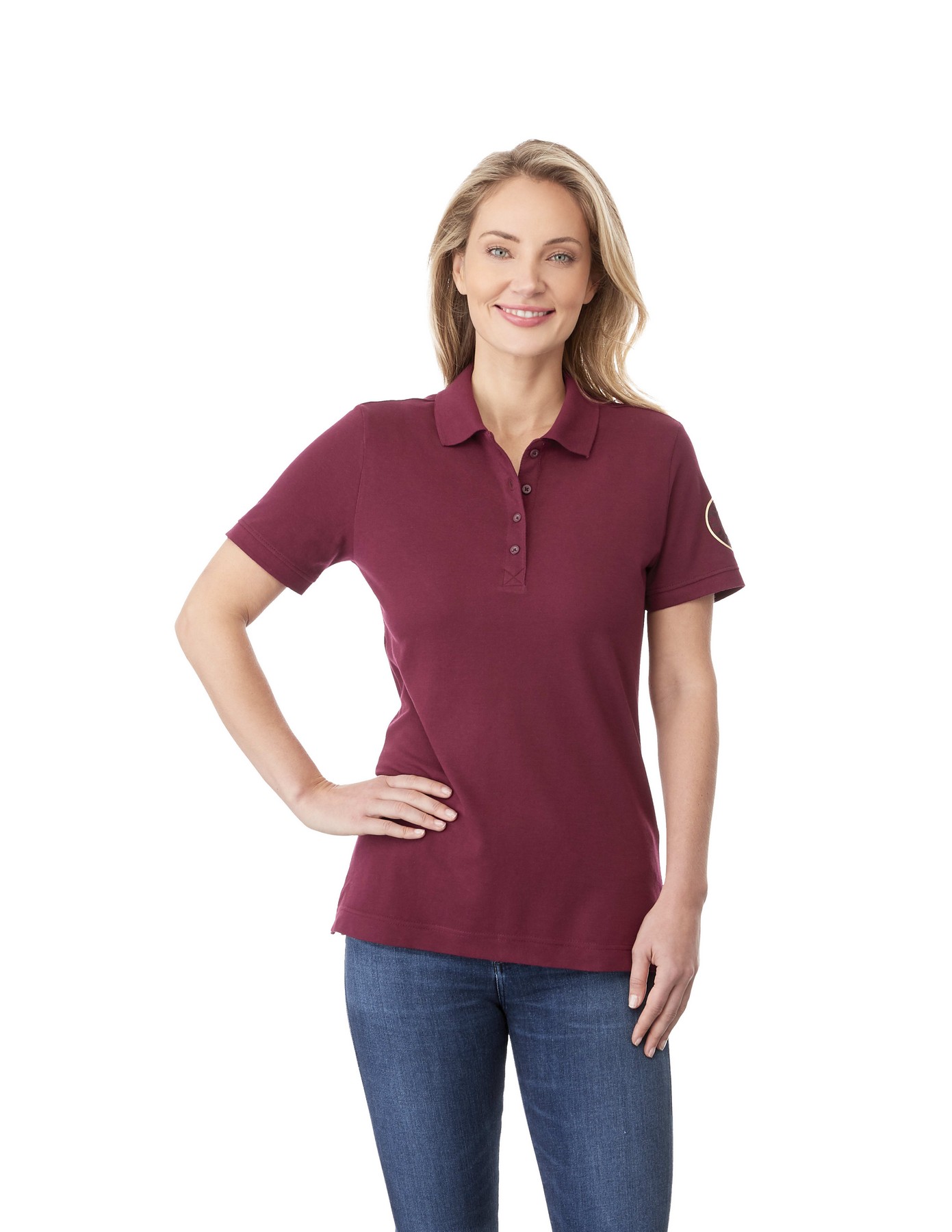 Picture of Women's CRANDALL Short Sleeve Pique Polo