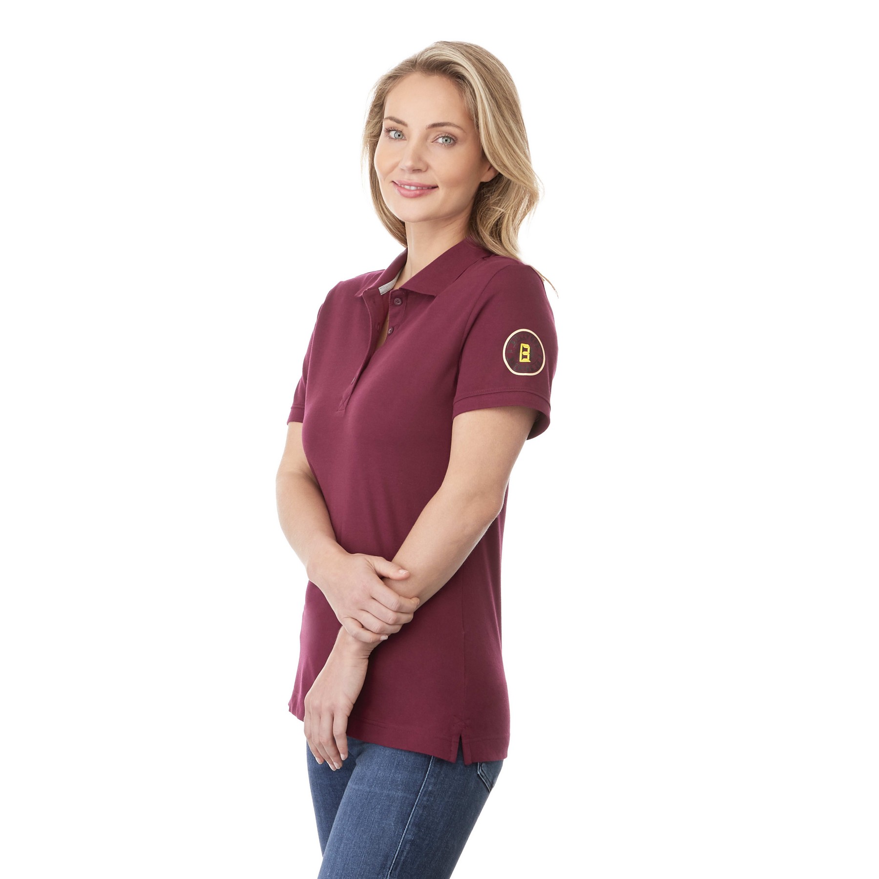 Picture of Women's CRANDALL Short Sleeve Pique Polo