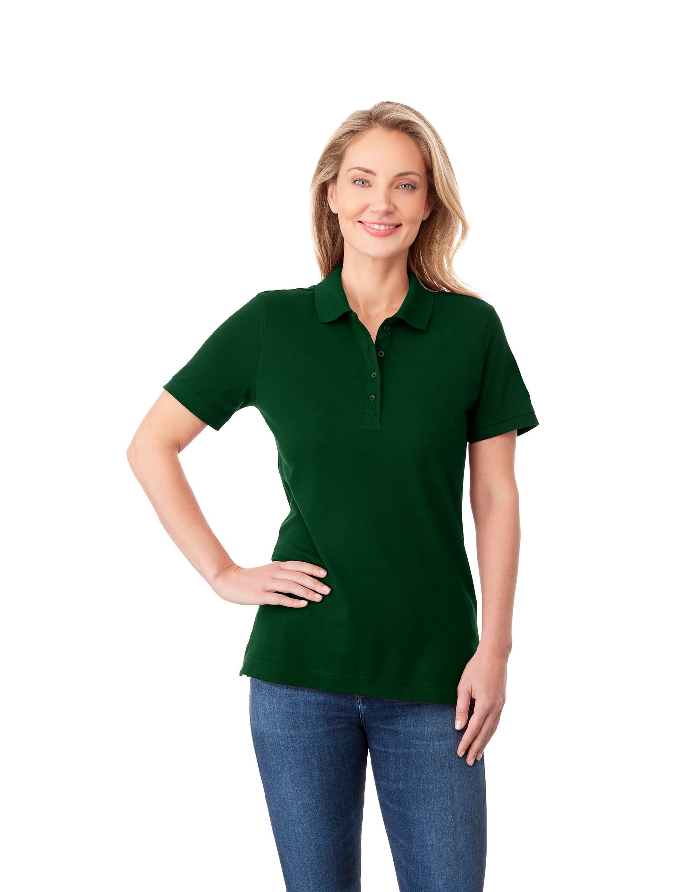 Picture of Women's CRANDALL Short Sleeve Pique Polo